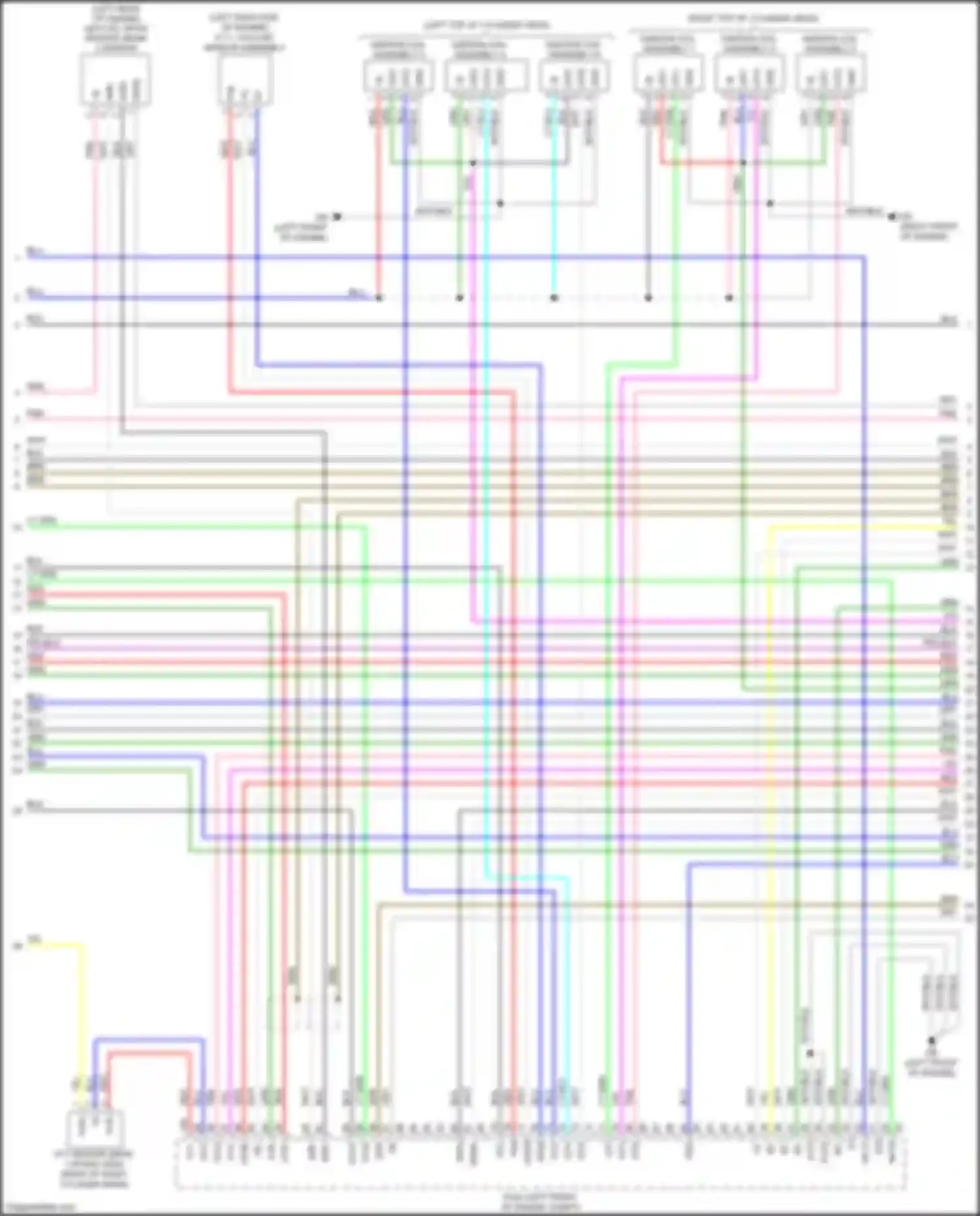 LS Lexus V (2017-2021): Wiring diagram engine performance 3.5l hybrid, engine controls circuit (4 of 6)