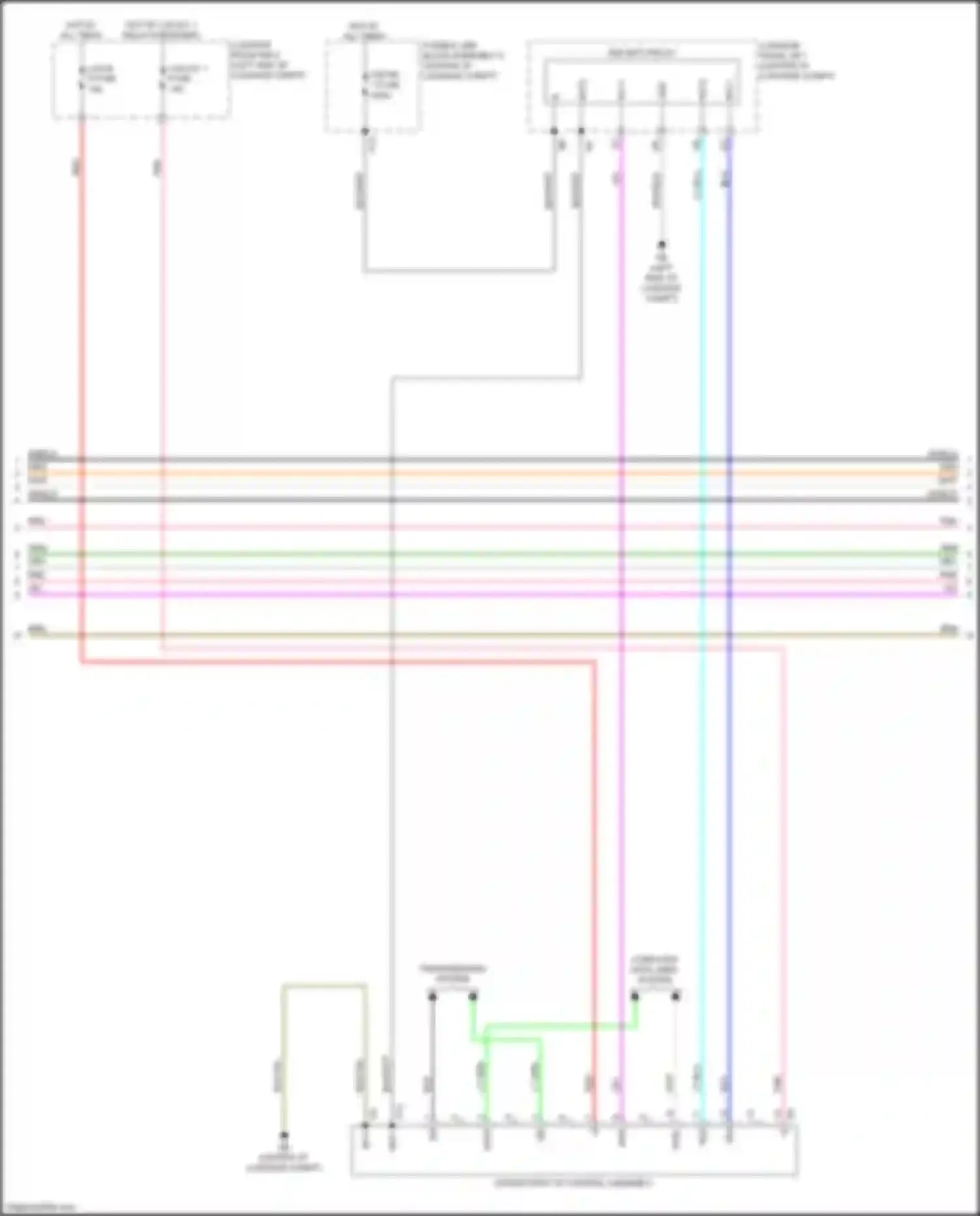 LS Lexus V (2017-2021): Wiring diagram engine performance 3.5l hybrid, hybrid system circuit (7 of 9)