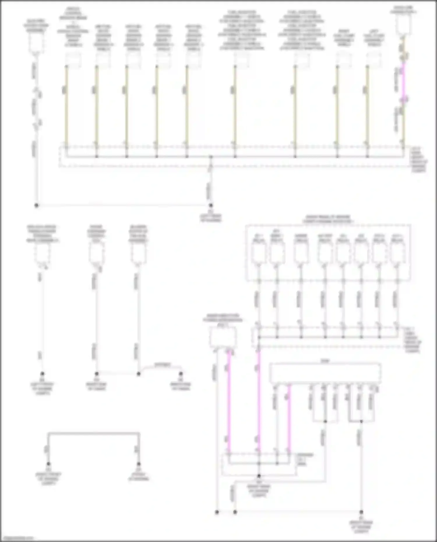 LS Lexus V (2017-2021): Ground distribution circuit (2 of 9)