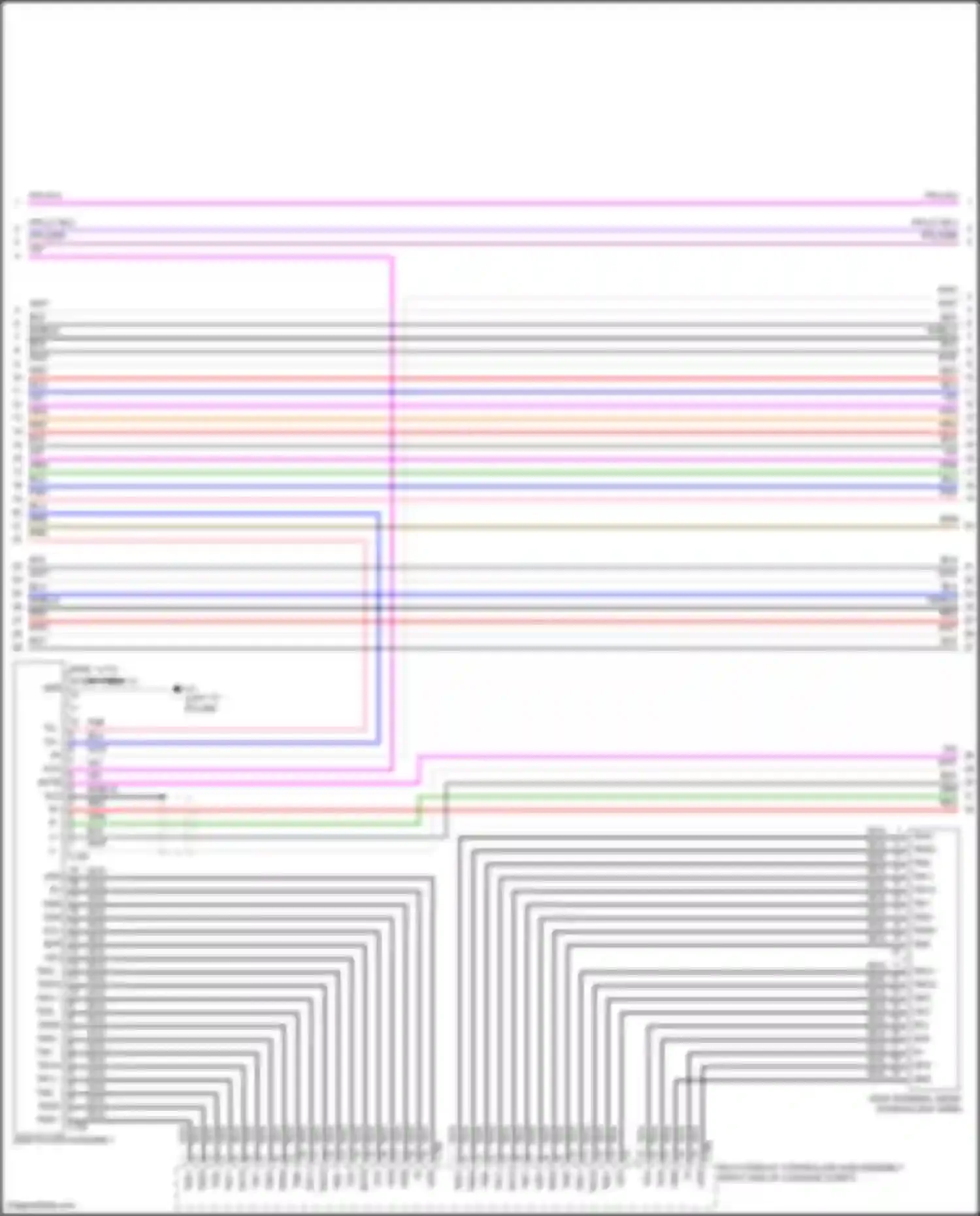 LS Lexus V (2017-2021): Navigation circuit (3 of 9)
