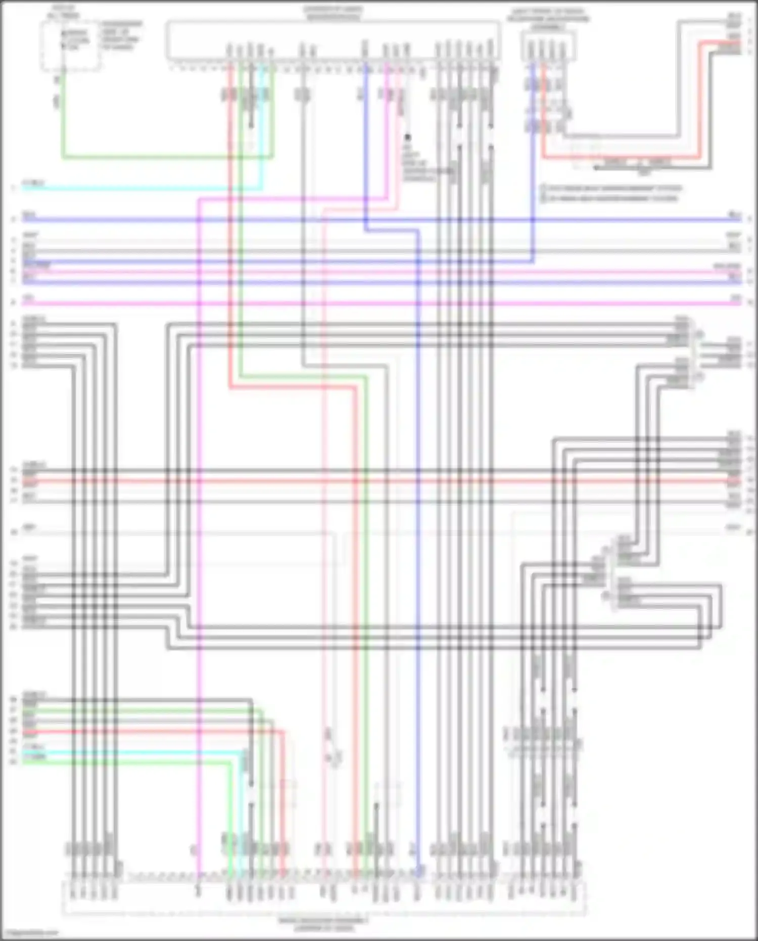 LS Lexus V (2017-2021): Navigation circuit (6 of 9)