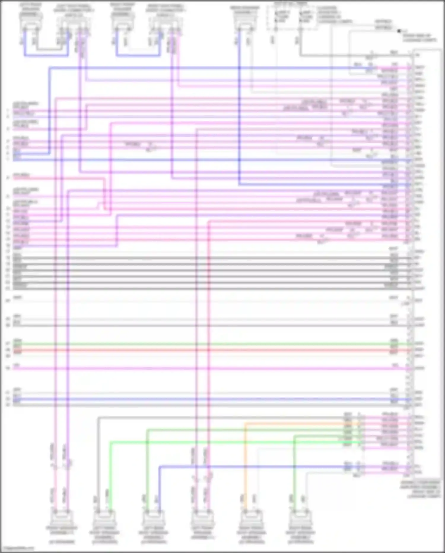 LS Lexus V (2017-2021): Navigation circuit (9 of 9)