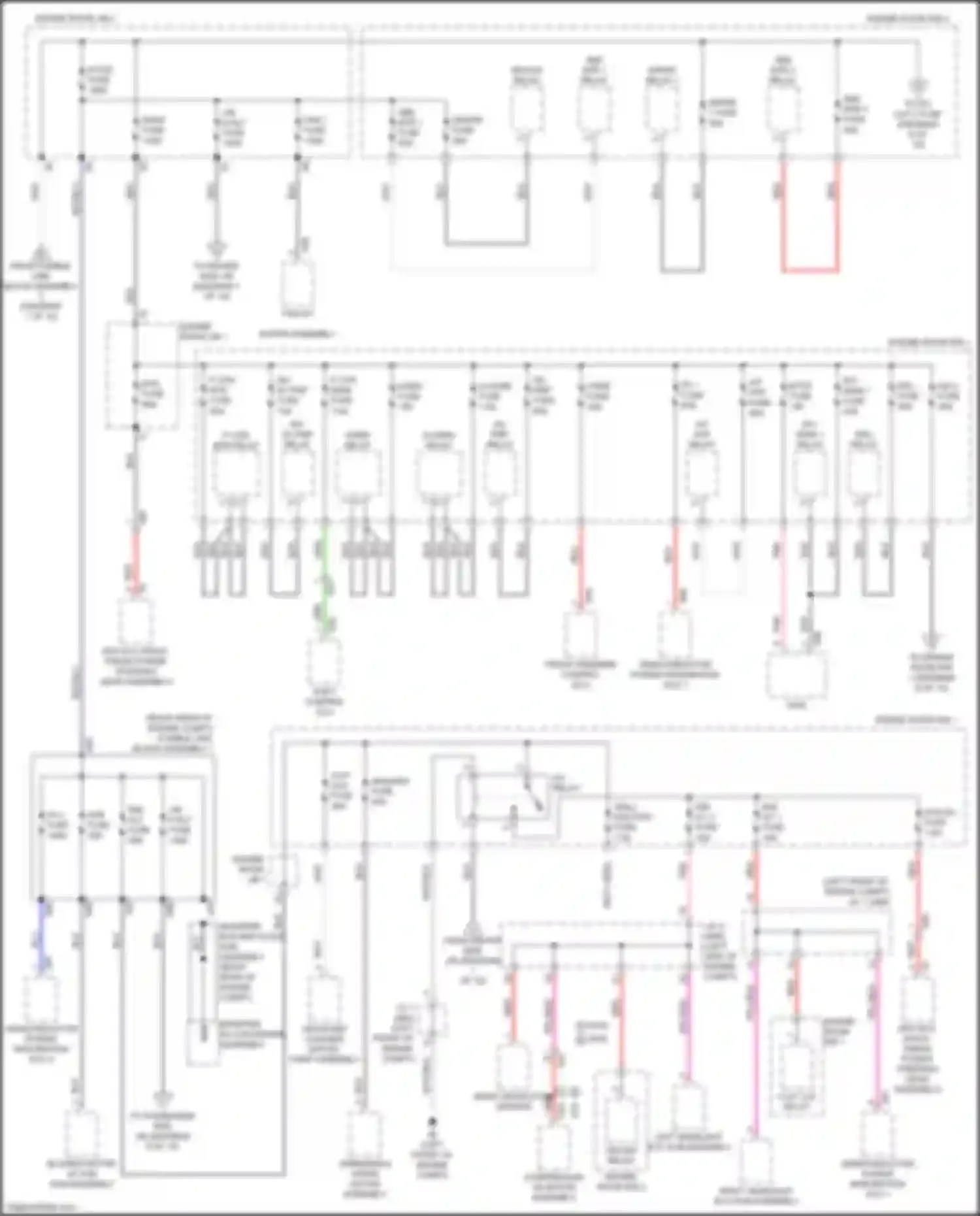LS Lexus V (2017-2021): Power distribution circuit (4 of 10)