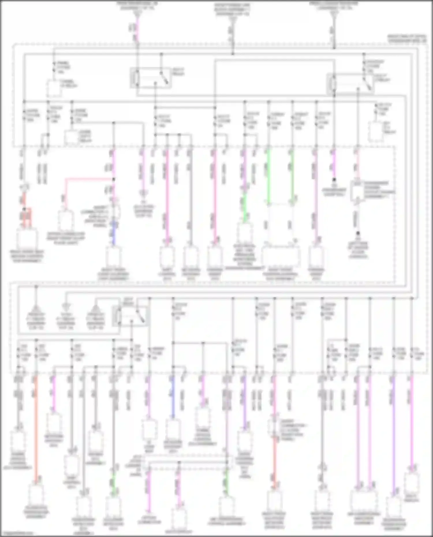 LS Lexus V (2017-2021): Power distribution circuit (6 of 10)