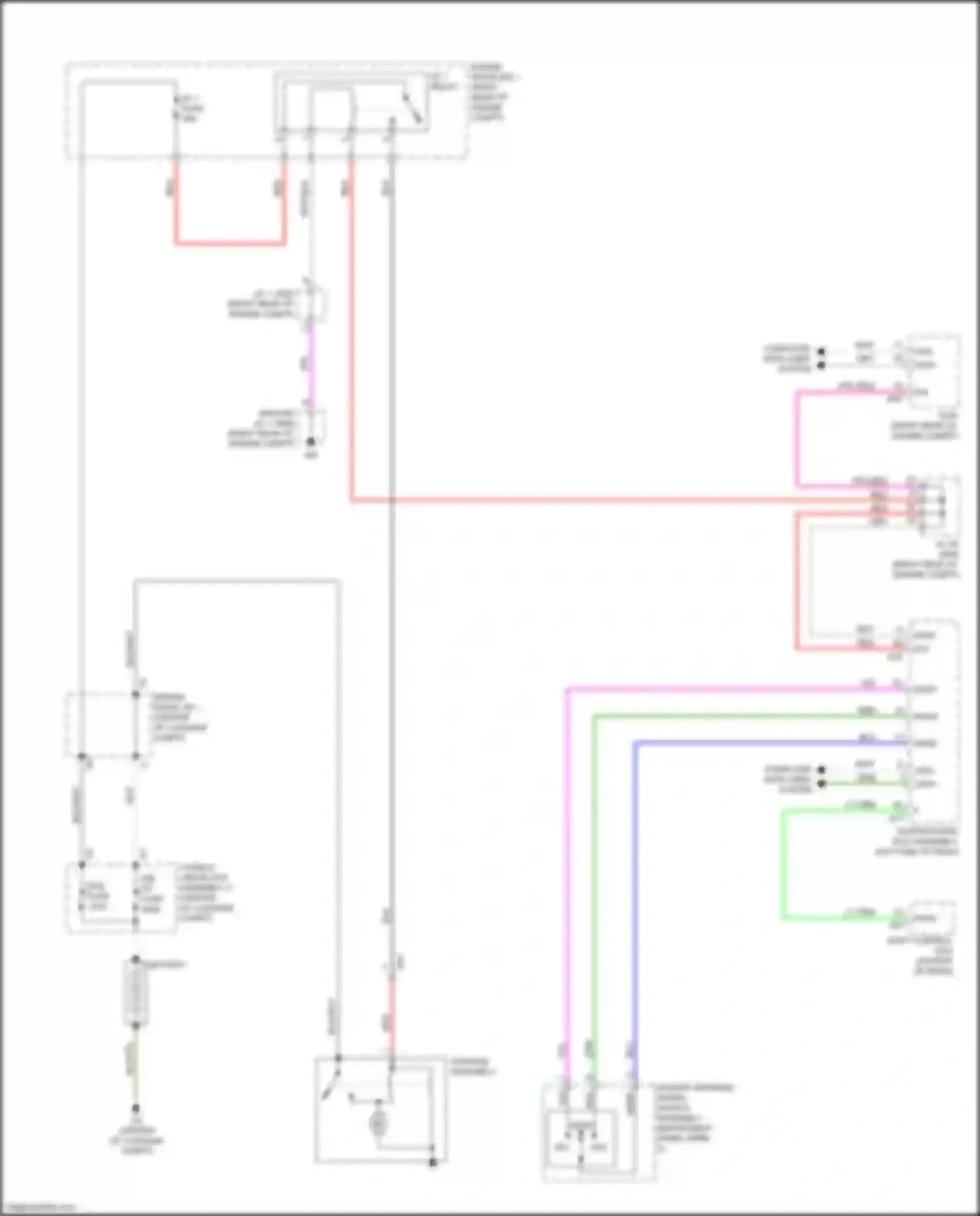 LS Lexus V (2017-2021): Starting circuit
