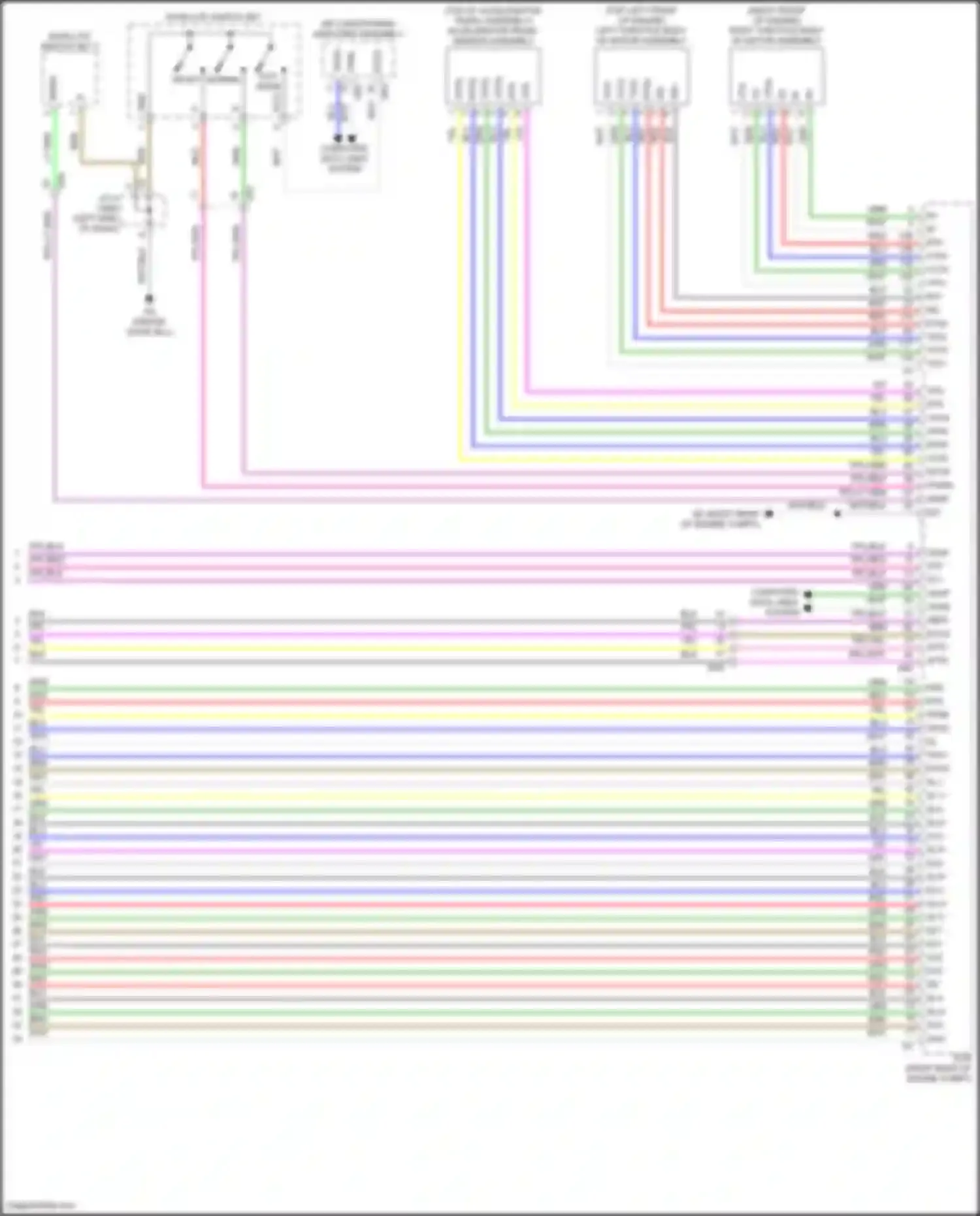 LS Lexus V (2017-2021): Transmission circuit (4 of 4)
