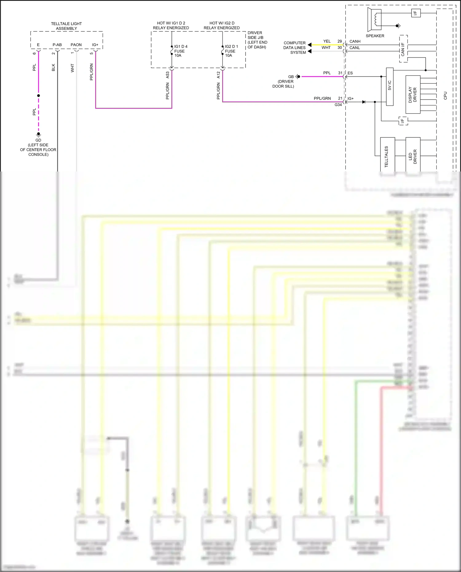 Lexus LS V (2017-2021) bfr+ wiring diagram  (1 of 1)
