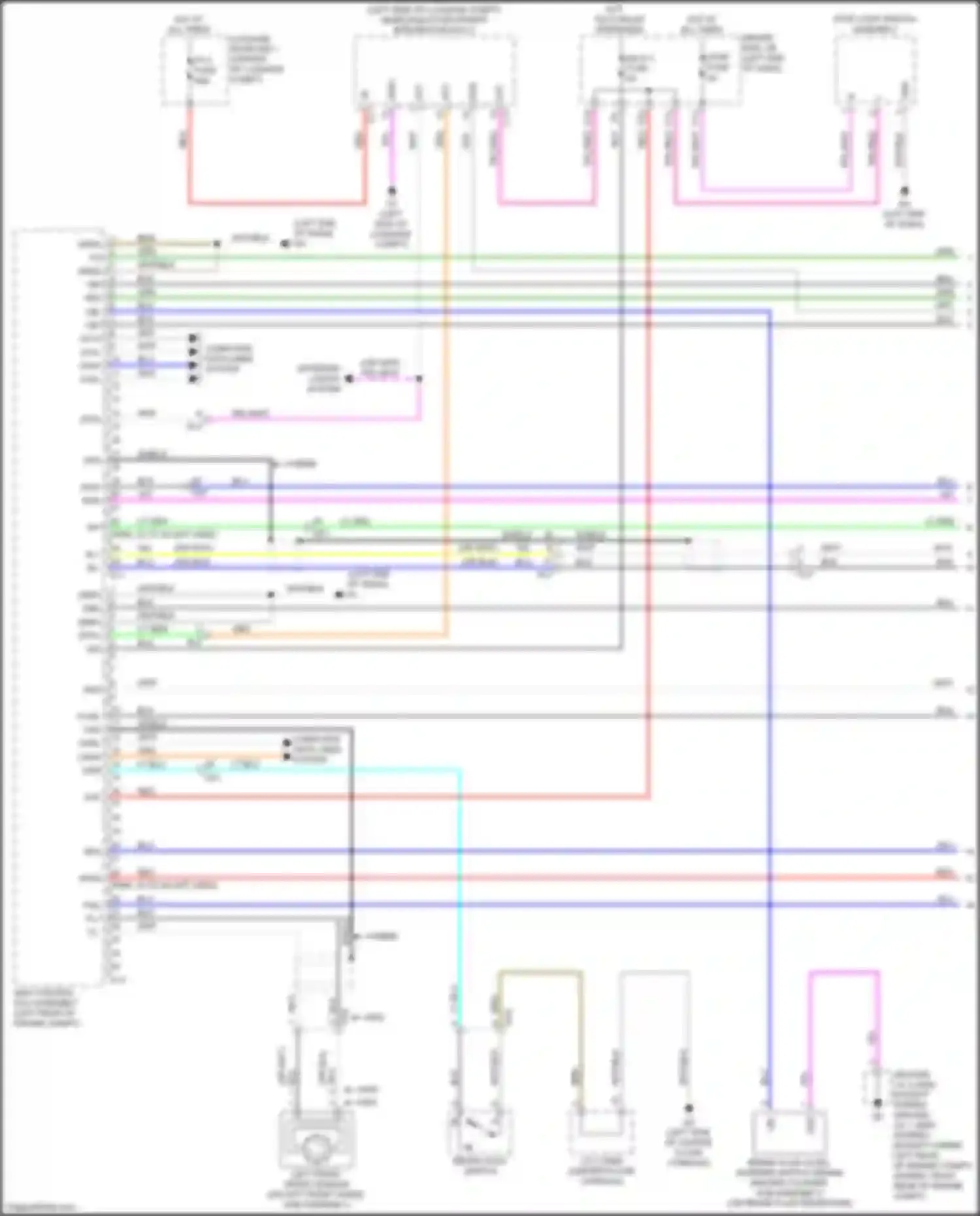 Wiring diagram blk for Lexus LS V (2017-2021) (179 of 201)