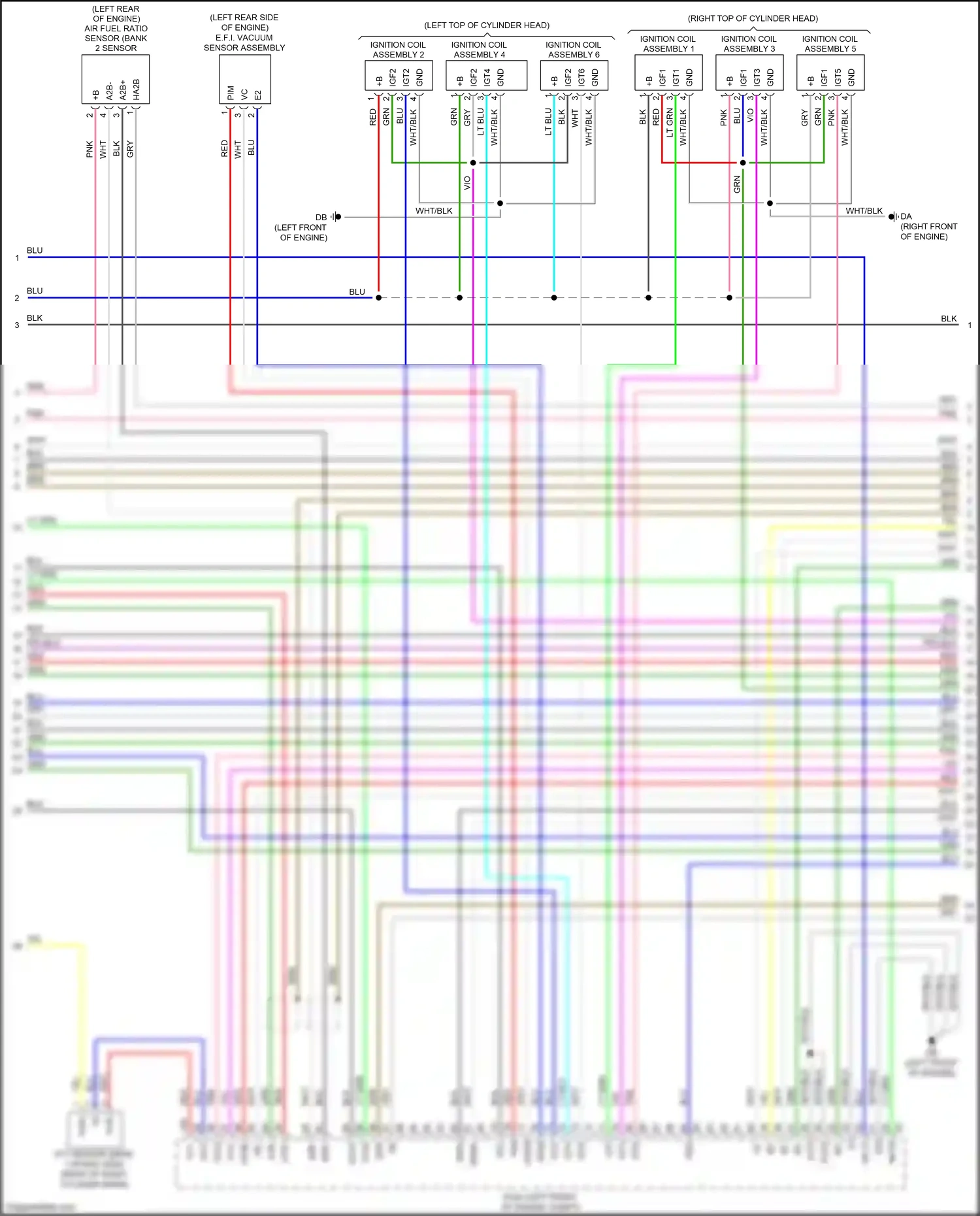 Lexus LS V (2017-2021) blu wiring diagram  (174 of 180)