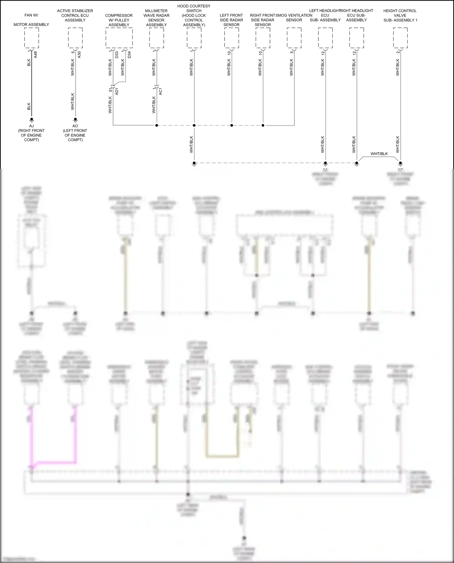 Lexus LS V (2017-2021) brn wiring diagram  (33 of 114)