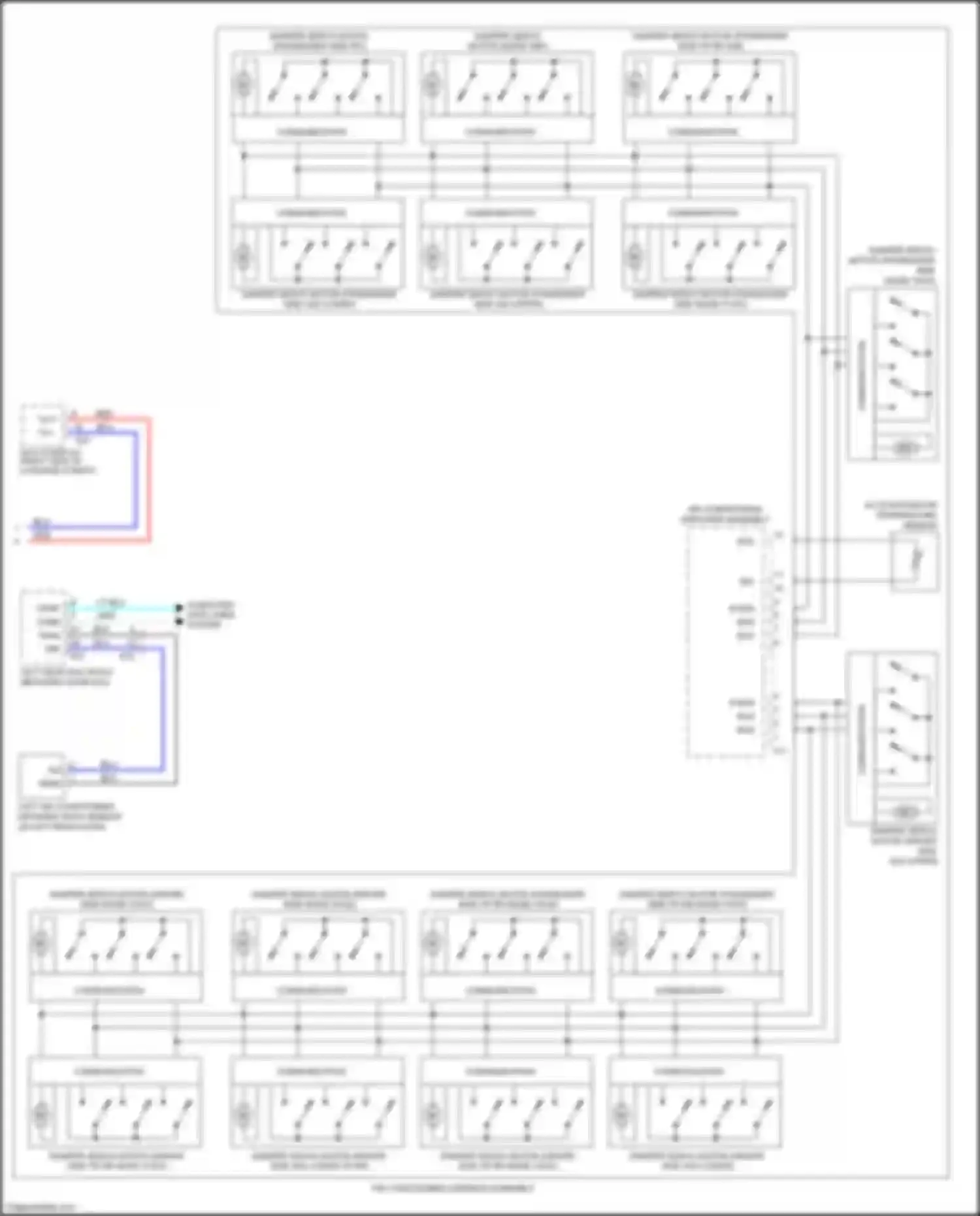 Wiring diagram bus g for Lexus LS V (2017-2021) (1 of 1)
