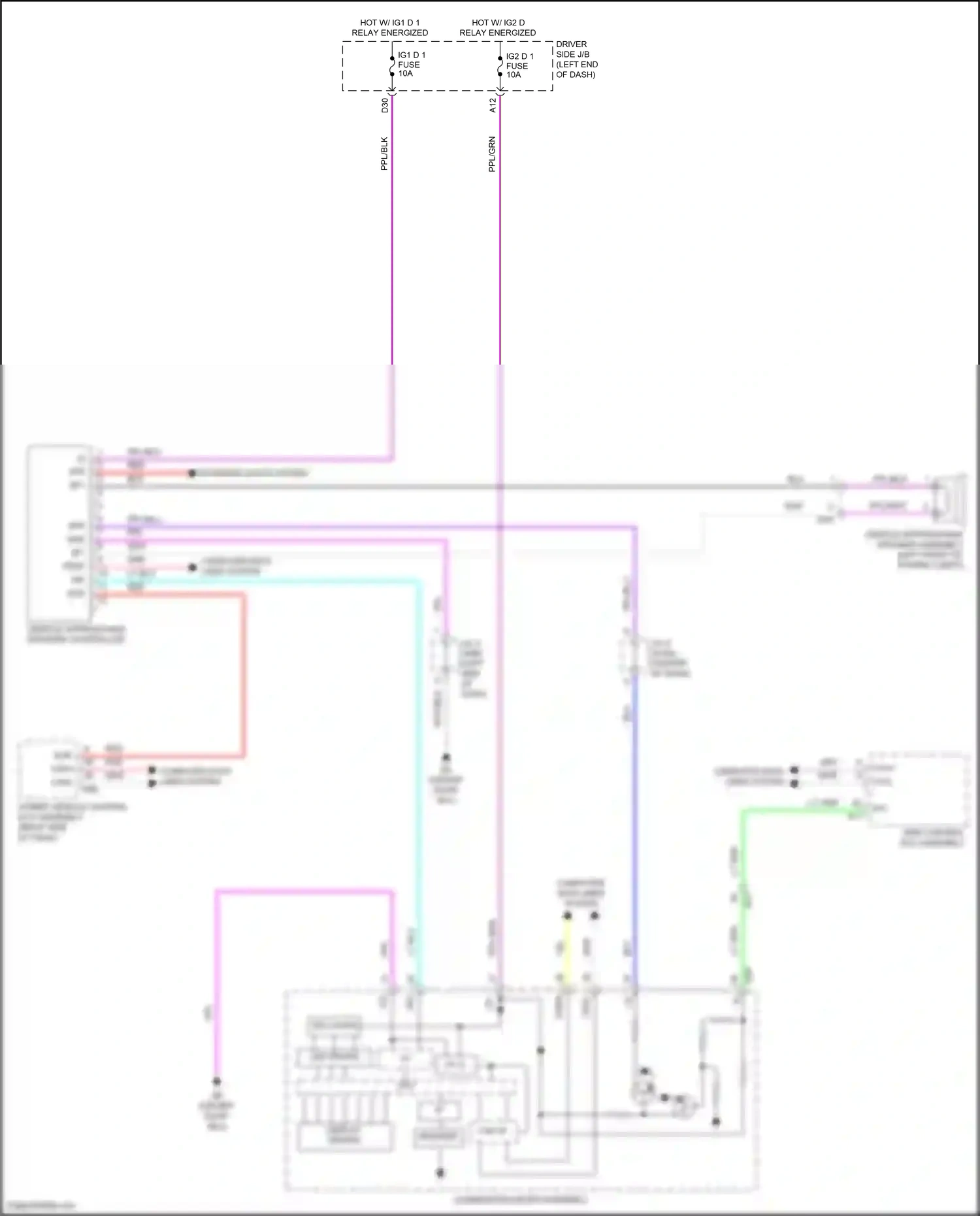 Lexus LS V (2017-2021) computer data lines system wiring diagram  (122 of 131)