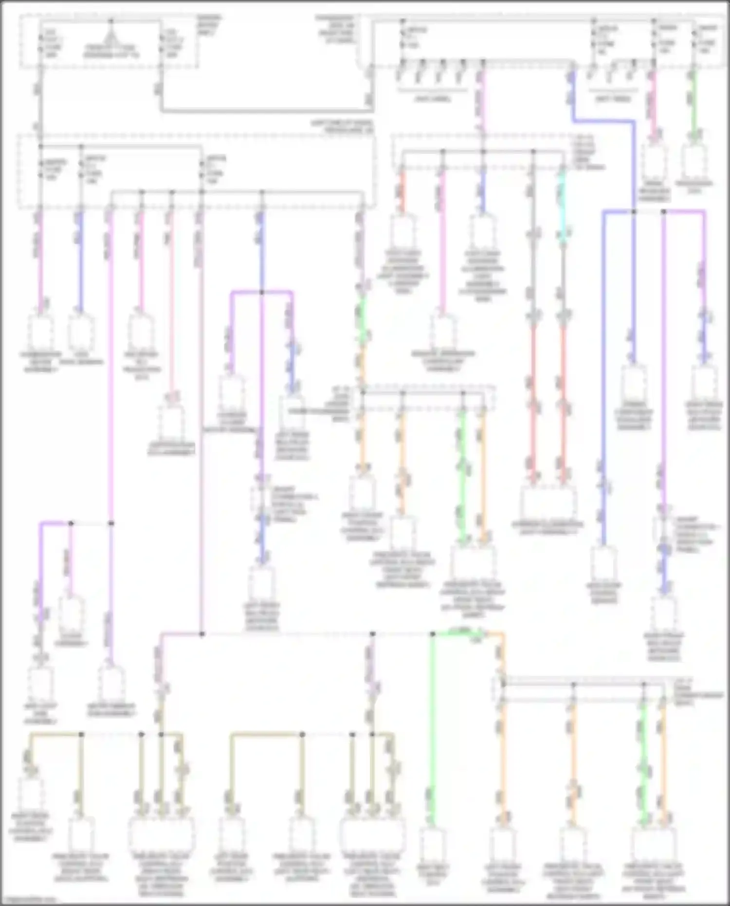 Wiring diagram d/c cut 1 fuse for Lexus LS V (2017-2021) (1 of 1)