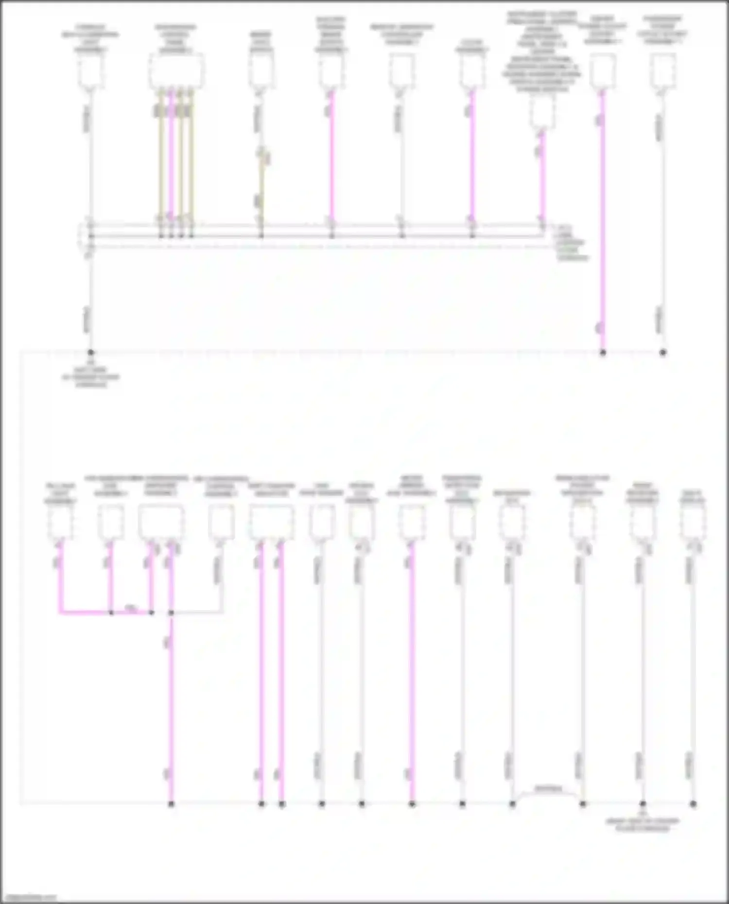 Wiring diagram driver power outlet socket assembly 1 for Lexus LS V (2017-2021) (1 of 3)
