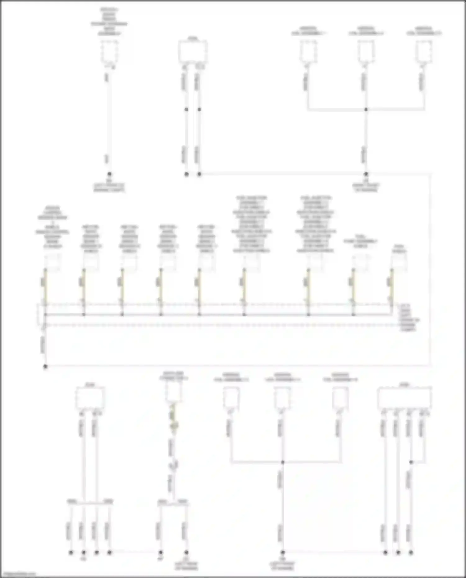 Wiring diagram ecm shield for Lexus LS V (2017-2021) (1 of 1)