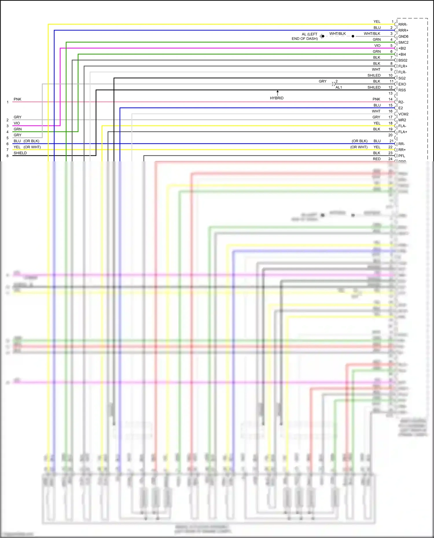 Lexus LS V (2017-2021) gry wiring diagram  (14 of 157)