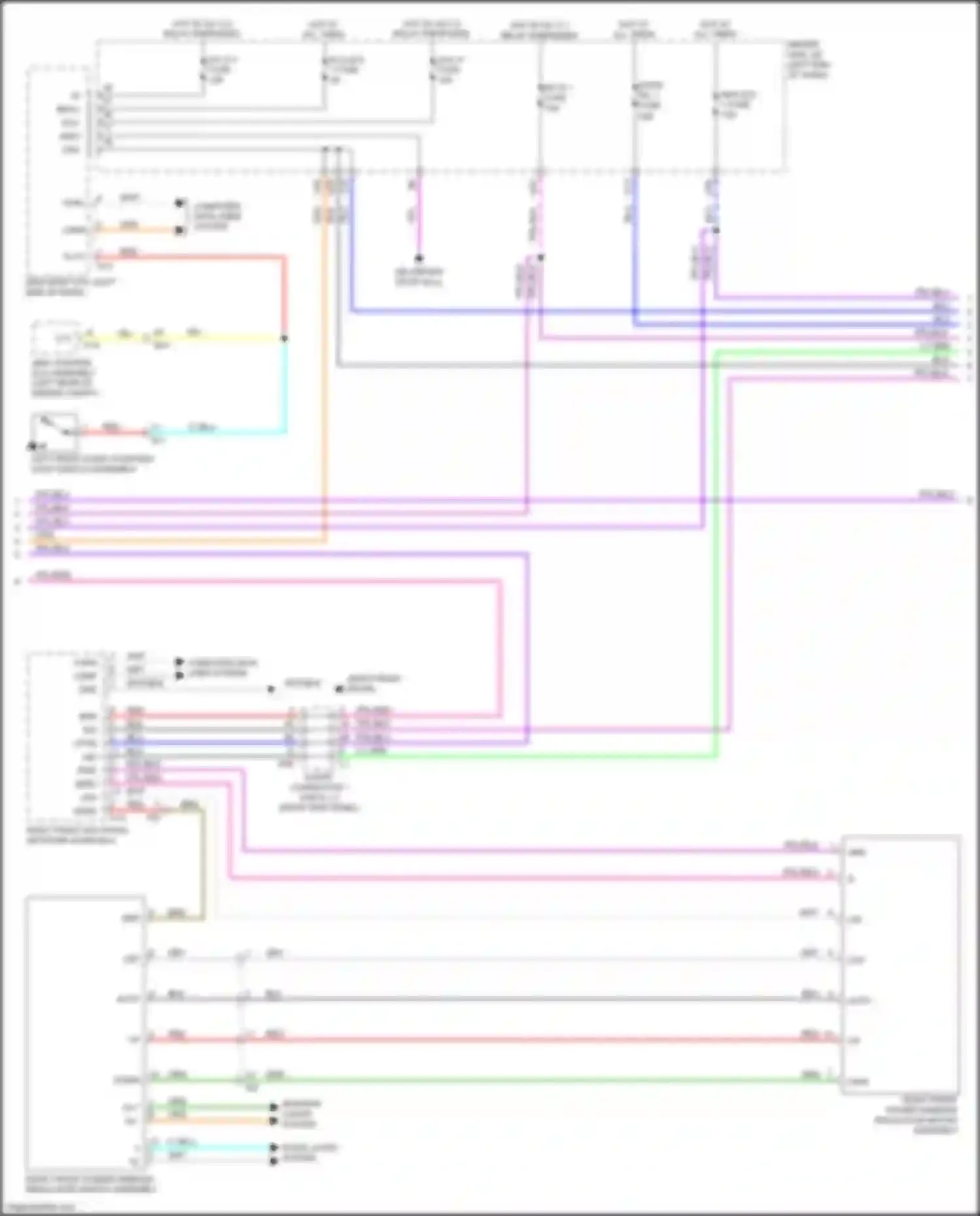 Wiring diagram hot at all times for Lexus LS V (2017-2021) (68 of 123)