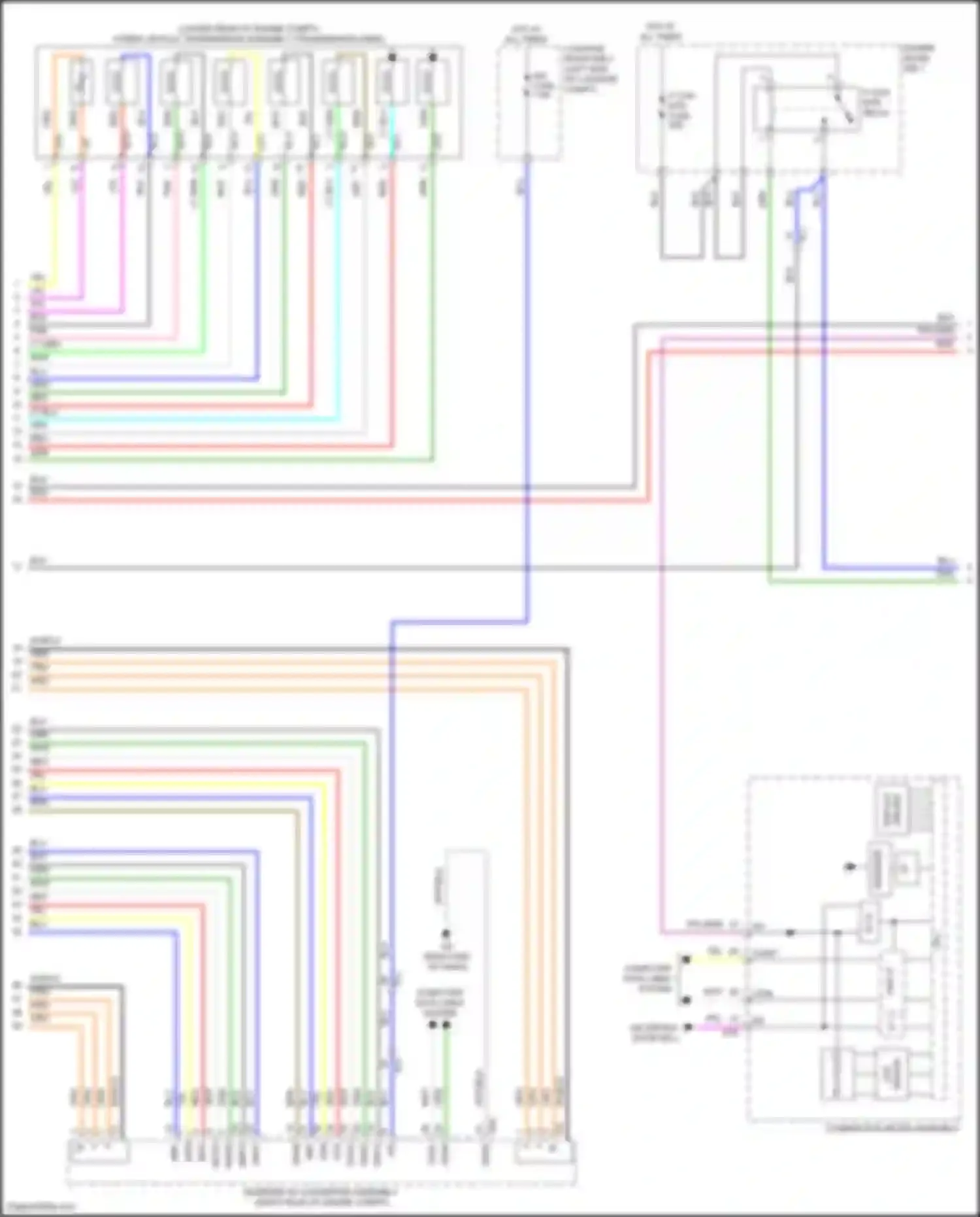 Wiring diagram mg fuse for Lexus LS V (2017-2021) (2 of 3)