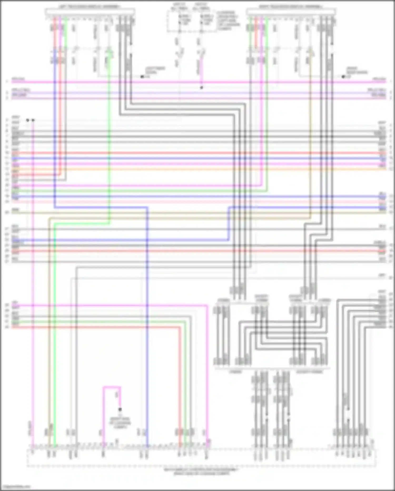 Wiring diagram mo- for Lexus LS V (2017-2021) (2 of 9)