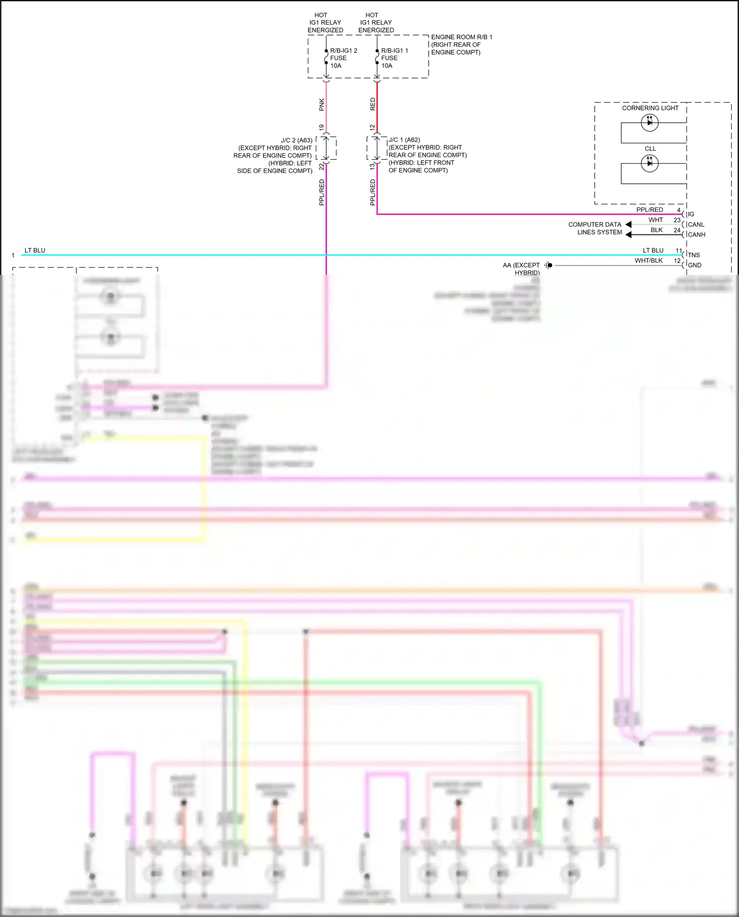 Lexus LS V (2017-2021) ppl/red wiring diagram  (27 of 90)