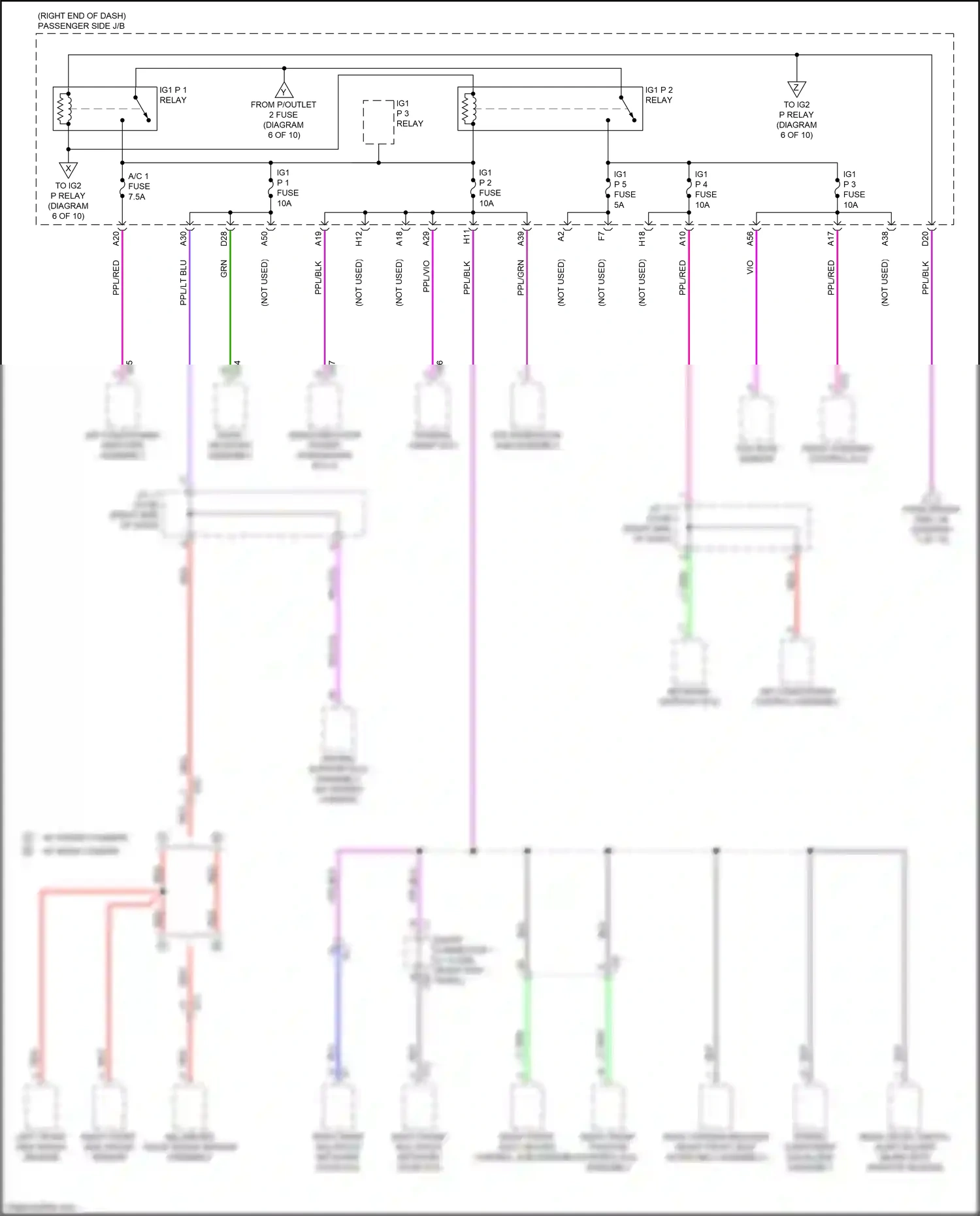 Lexus LS V (2017-2021) ppl/red wiring diagram  (45 of 90)