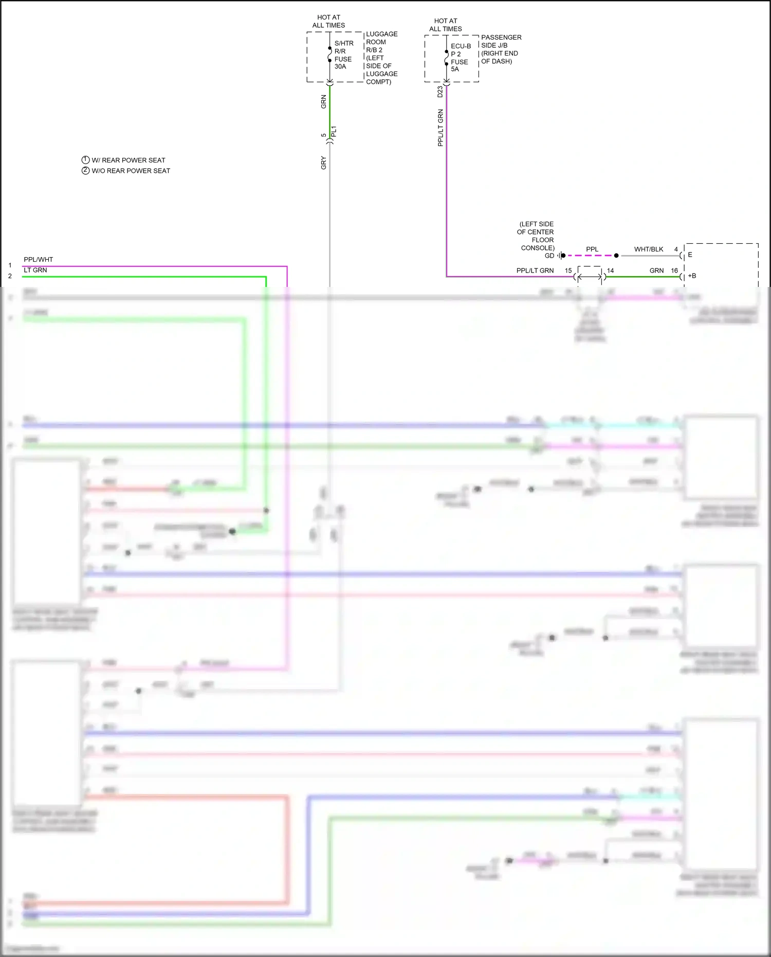 Lexus LS V (2017-2021) red wiring diagram  (78 of 182)