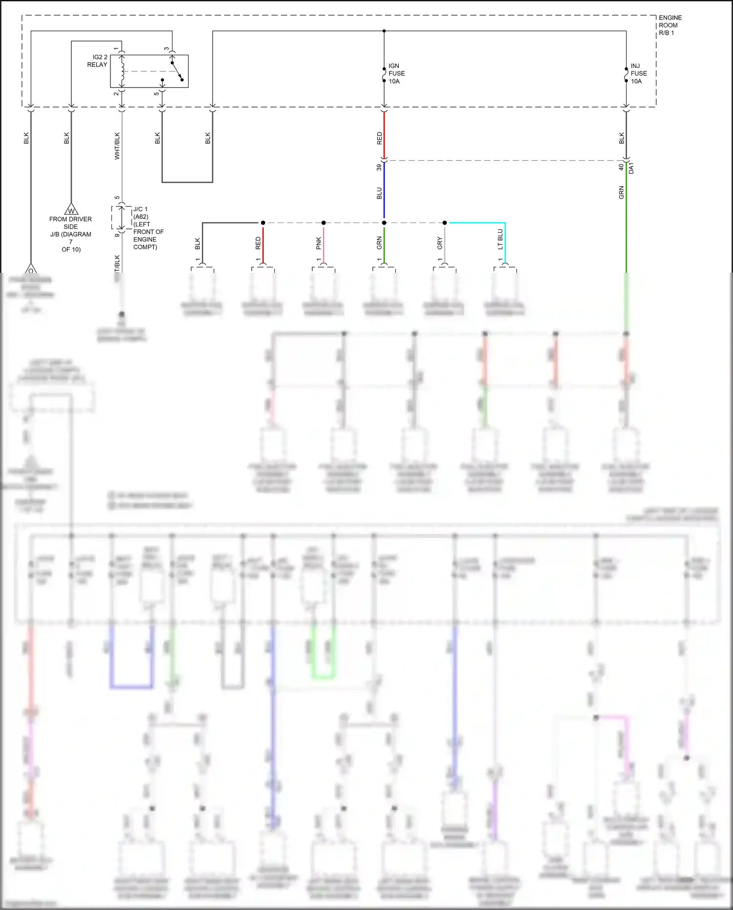 Lexus LS V (2017-2021) red wiring diagram  (89 of 182)