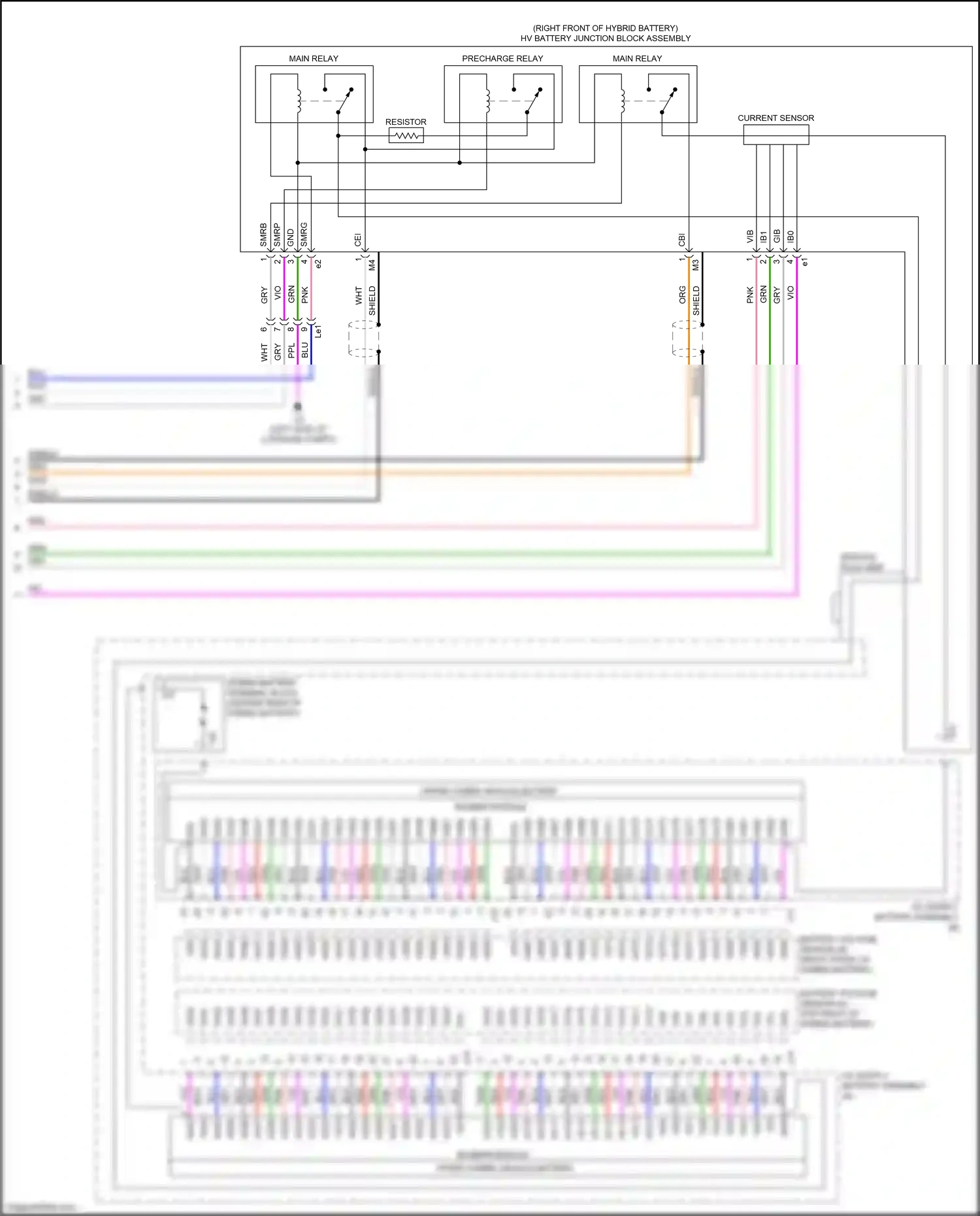 Lexus LS V (2017-2021) red wiring diagram  (180 of 182)