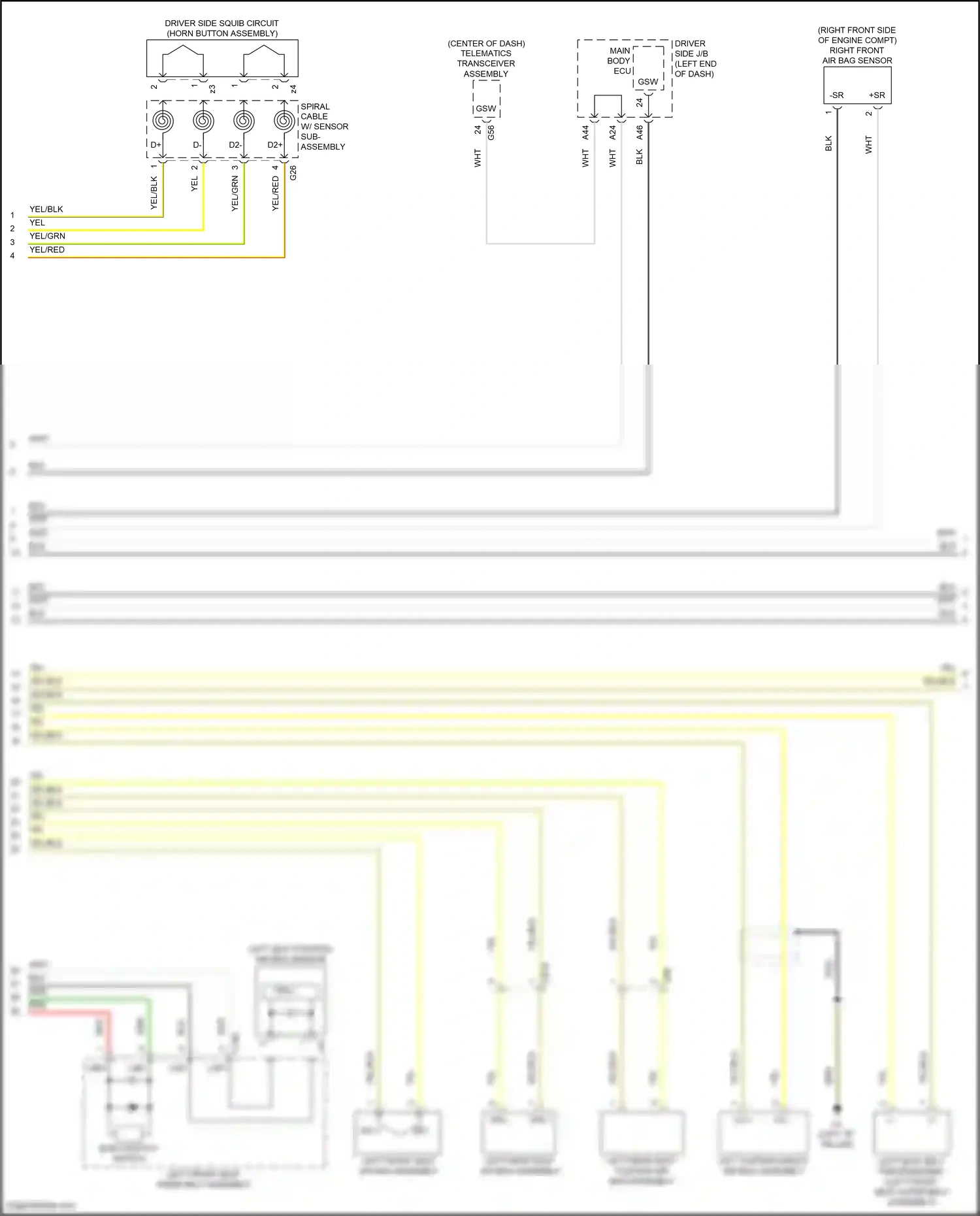 Lexus LS V (2017-2021) srl- wiring diagram  (2 of 2)