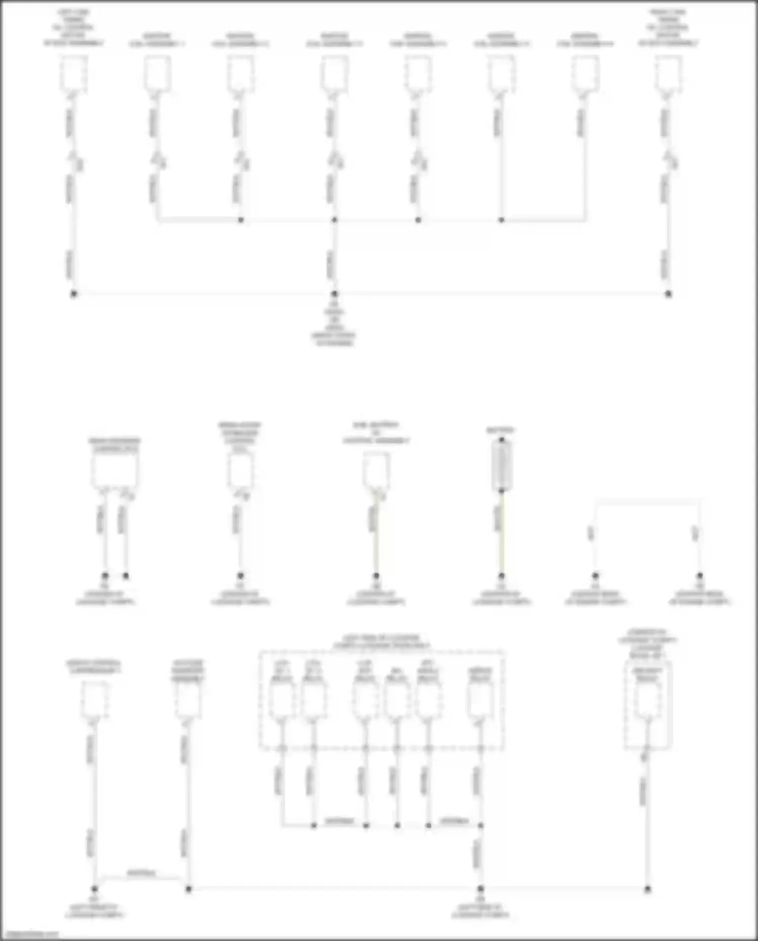 Wiring diagram voltage inverter assembly for Lexus LS V (2017-2021) (1 of 3)