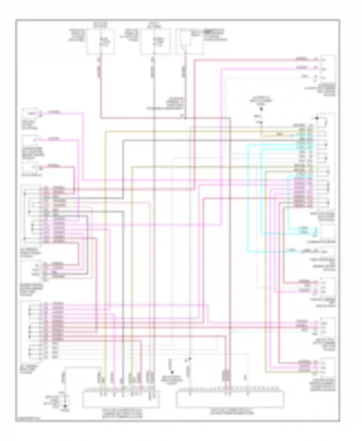 LX Lexus J100 facelift (2002-2007): Data link connector circuit