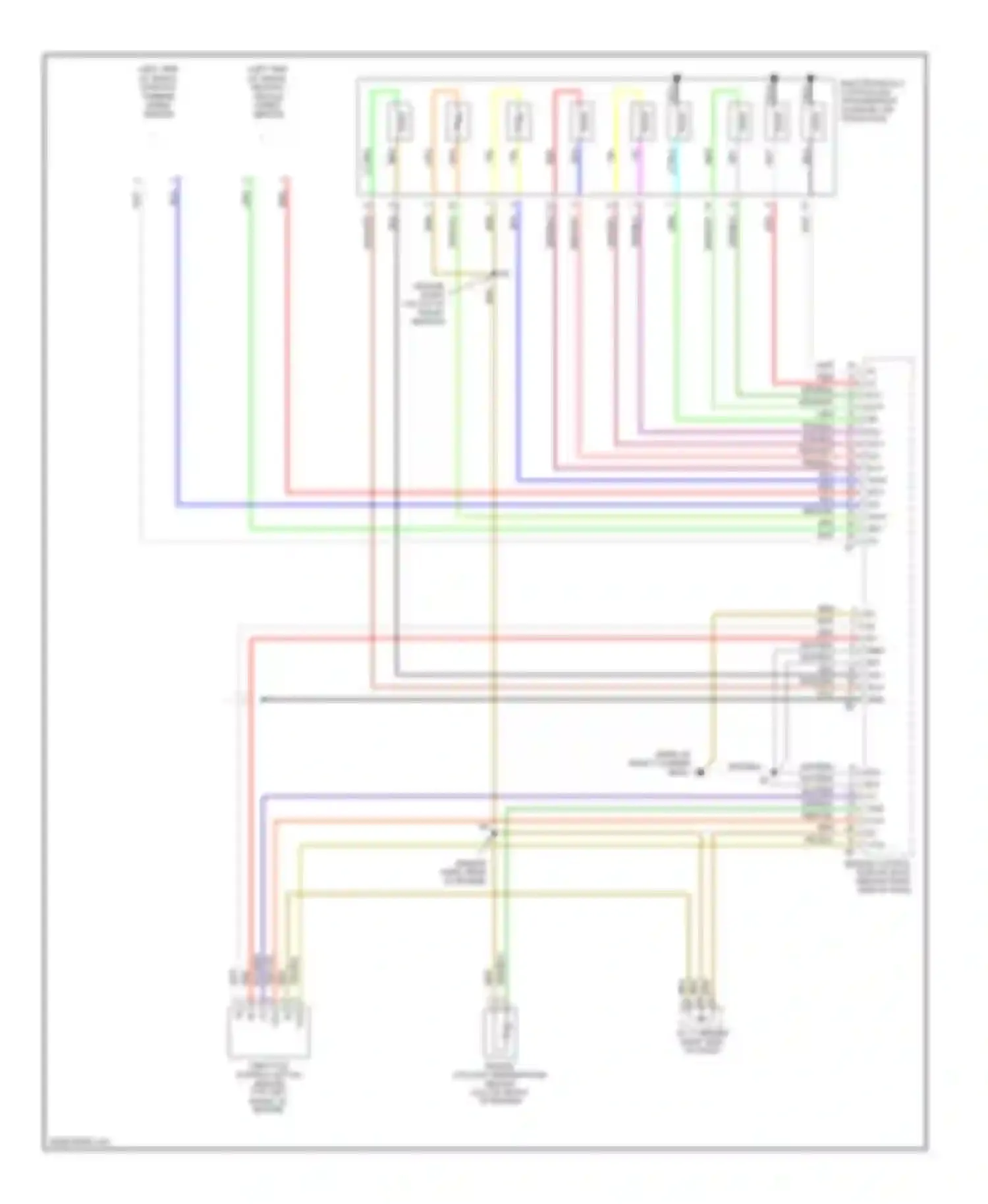 LX Lexus J100 facelift (2002-2007): A/t circuit (2 of 2)