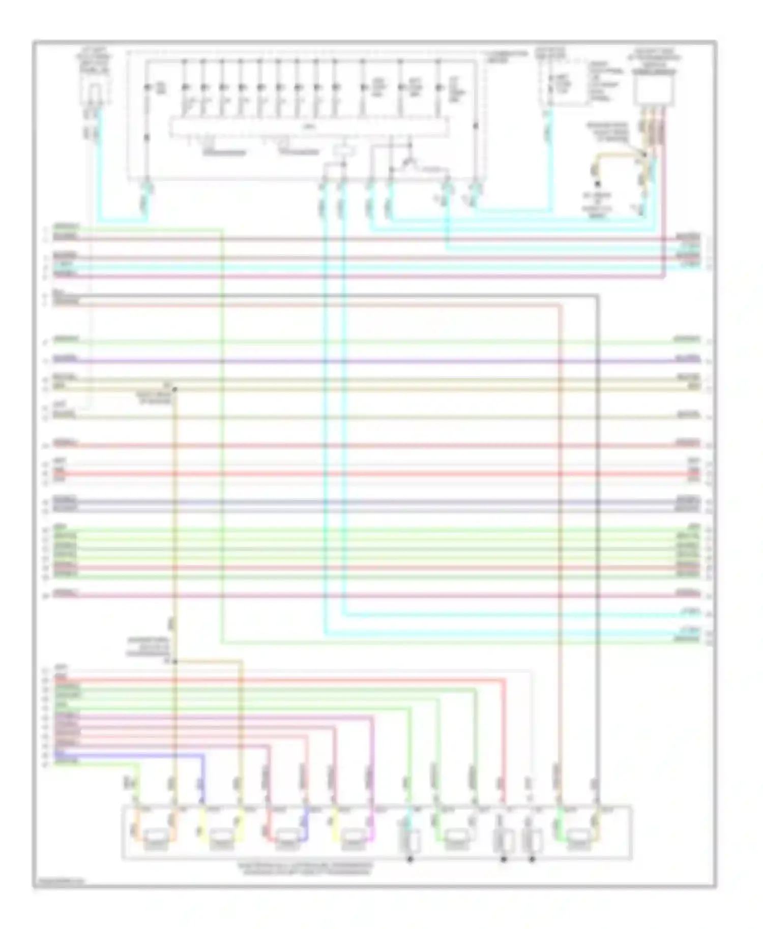 Wiring diagram grn for Lexus LX J100 facelift (2002-2007) (18 of 50)