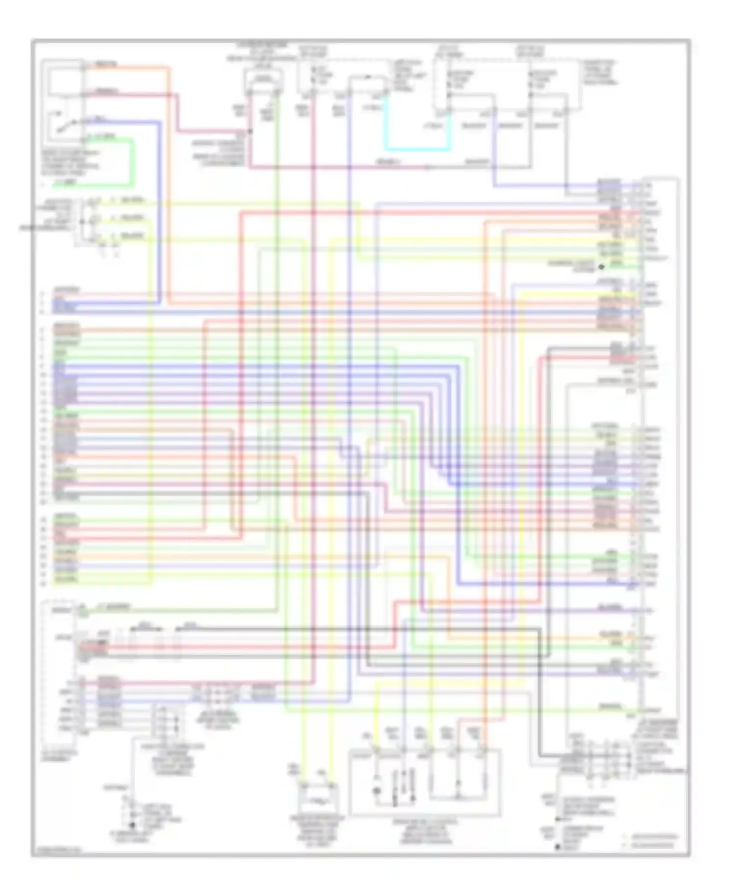Wiring diagram nca for Lexus LX J100 facelift (2002-2007) (2 of 20)
