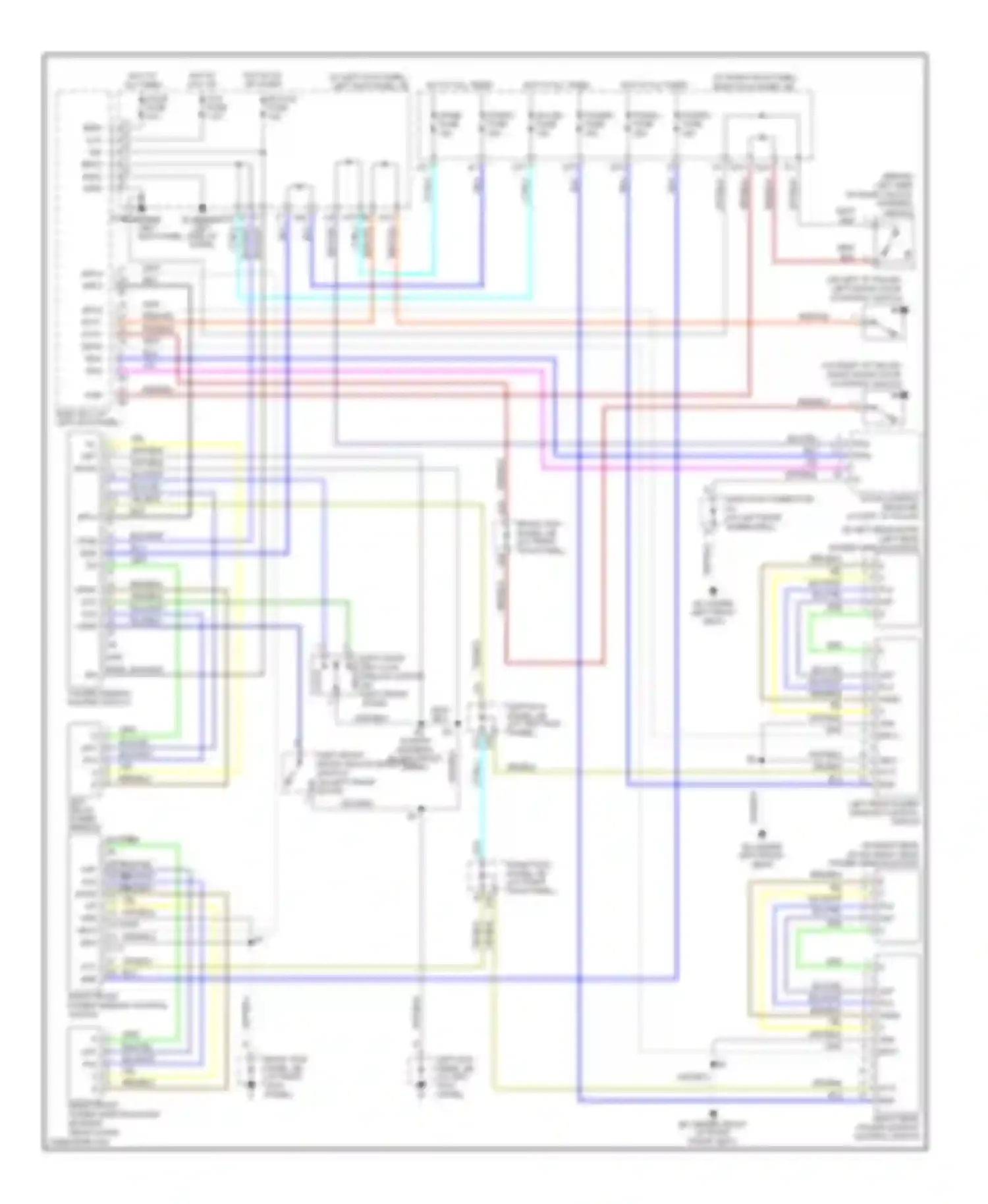 Wiring diagram pls lmt for Lexus LX J100 facelift (2002-2007) (1 of 1)