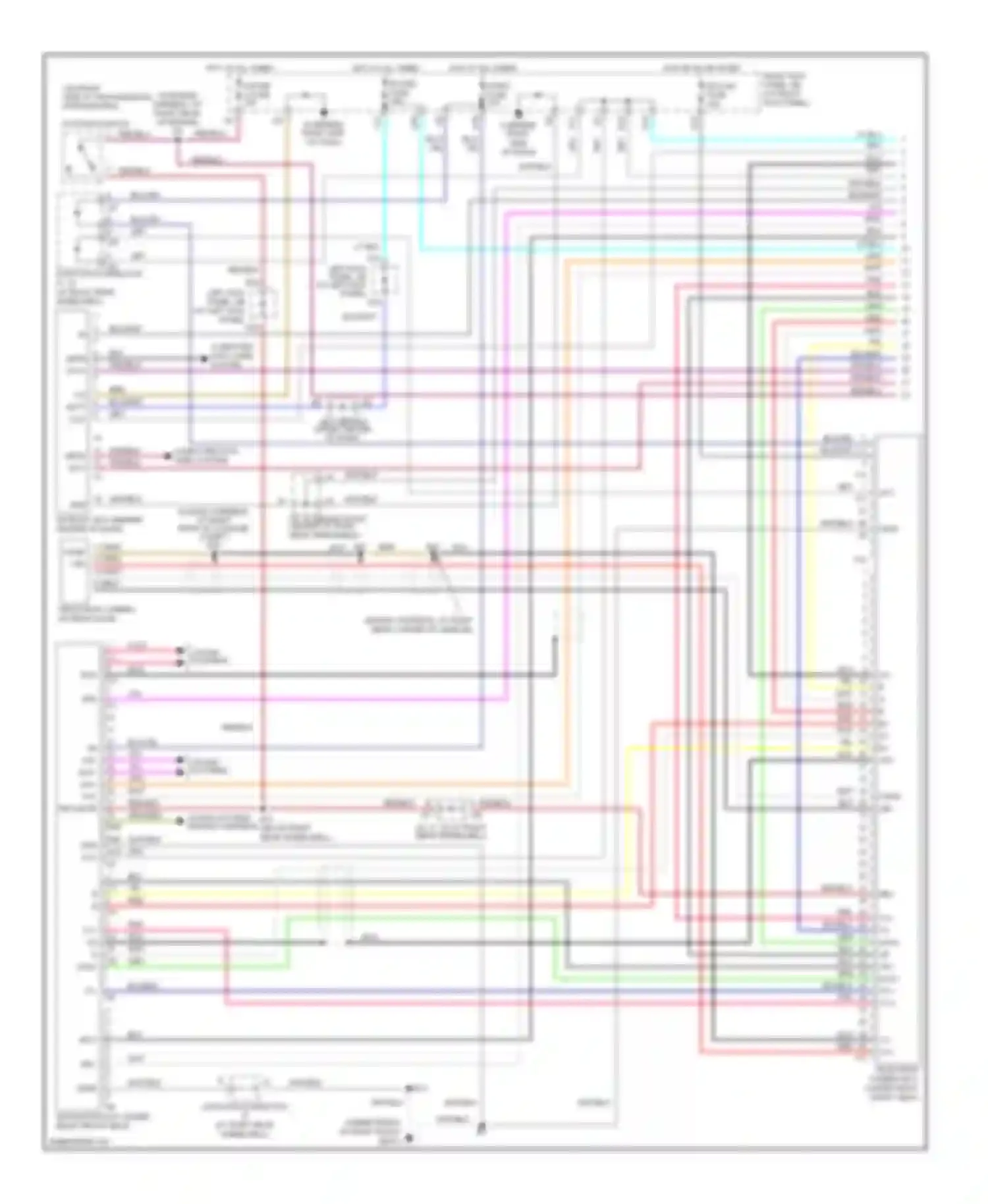 Wiring diagram vio for Lexus LX J100 facelift (2002-2007) (15 of 27)