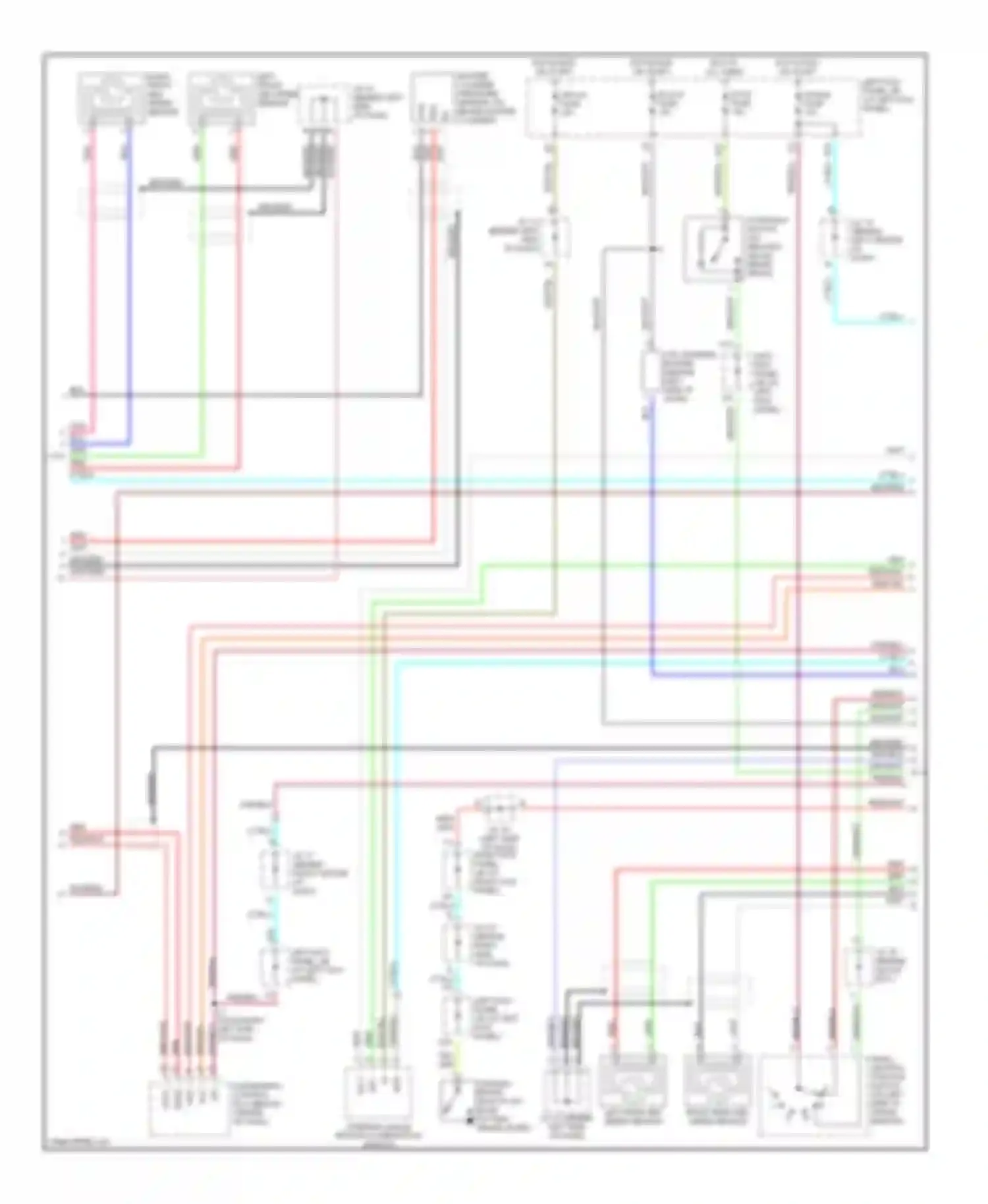 LX Lexus J100 (1998-2002): Anti-lock brake circuits (2 of 3)