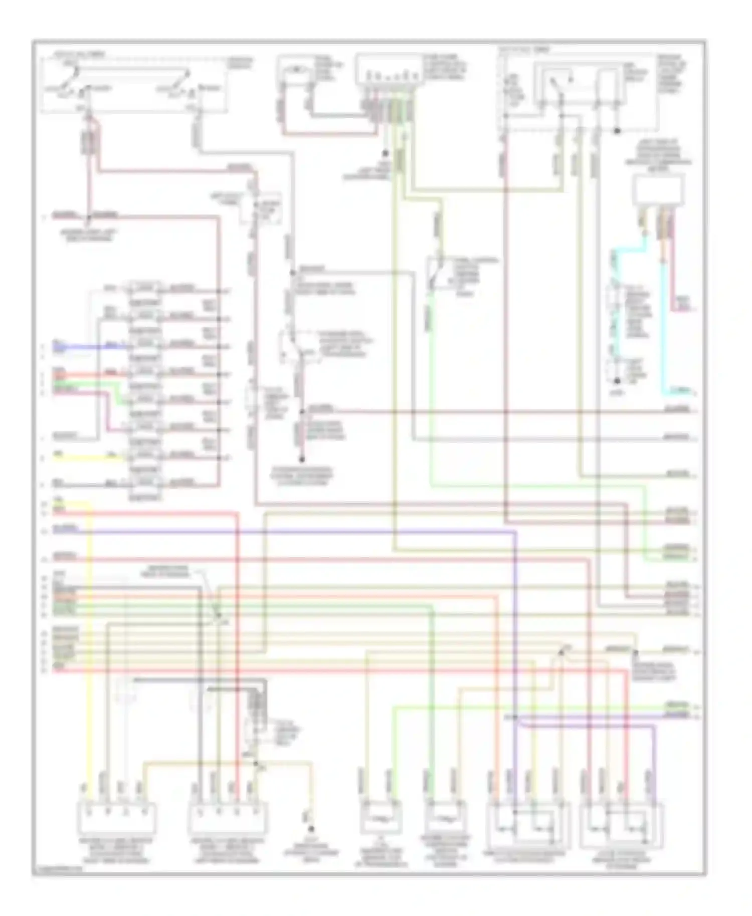 LX Lexus J100 (1998-2002): Wiring diagram engine performance 4.7ls (2 of 4)