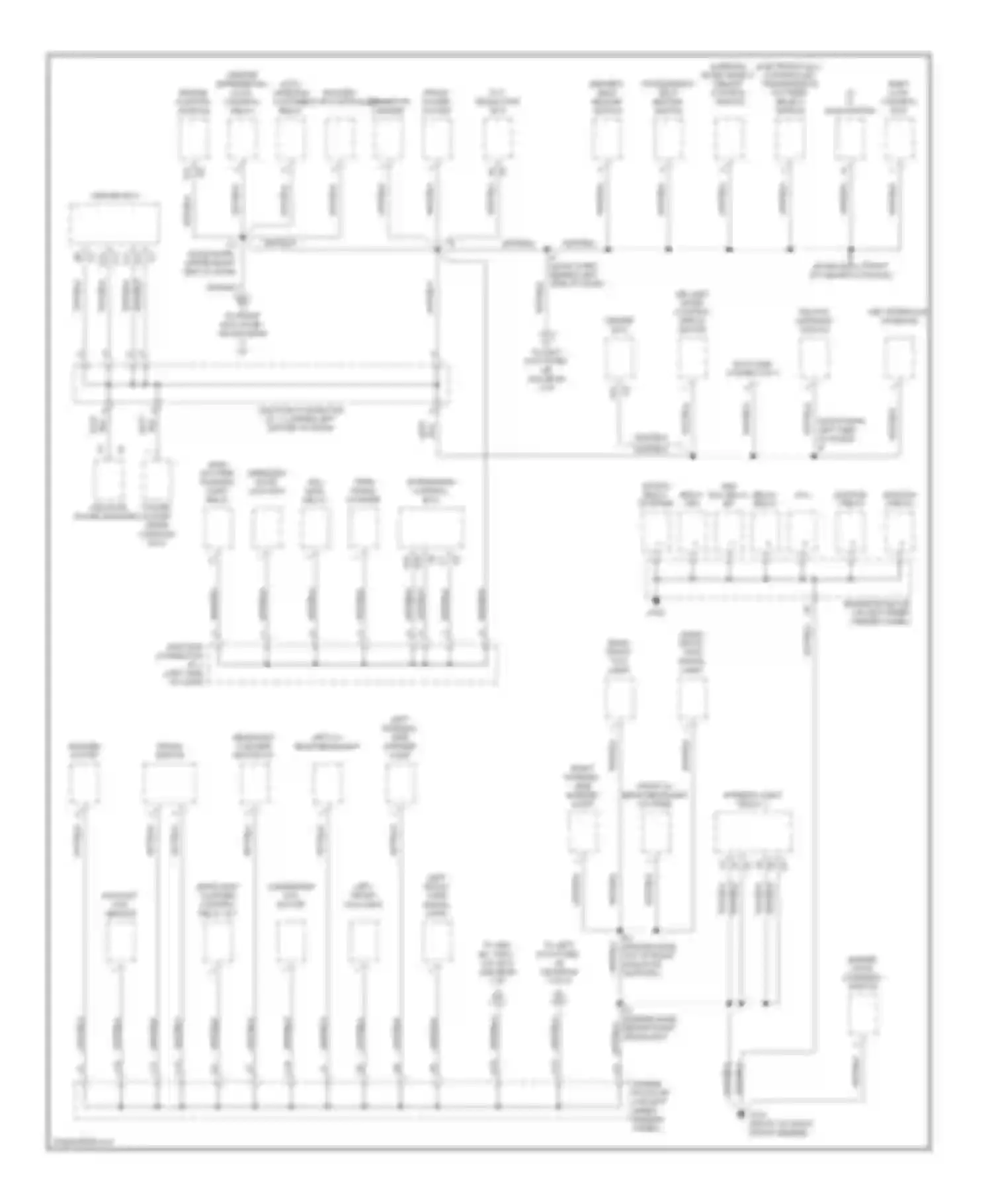 LX Lexus J100 (1998-2002): Ground distribution circuit (2 of 4)