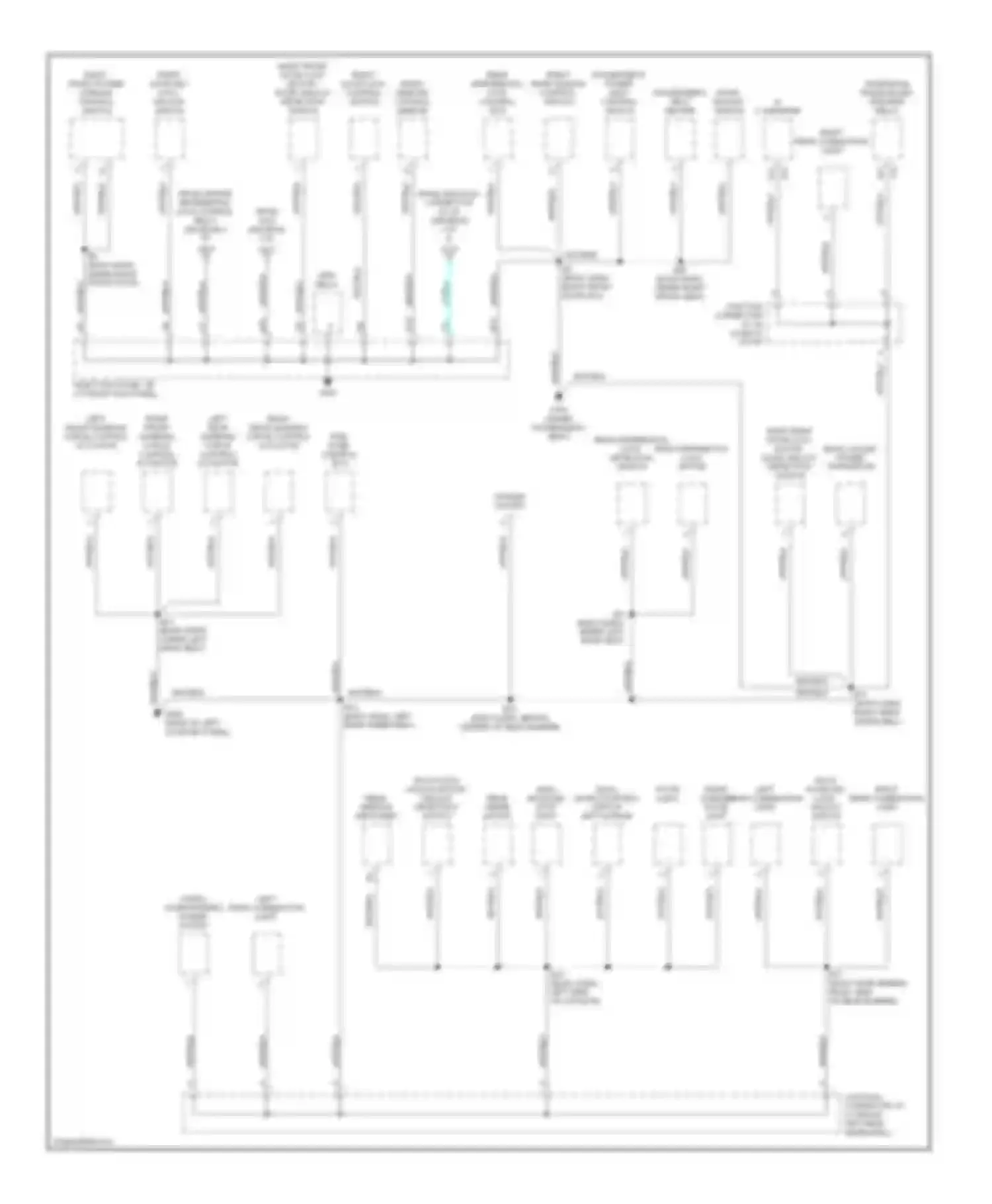 LX Lexus J100 (1998-2002): Ground distribution circuit (4 of 4)