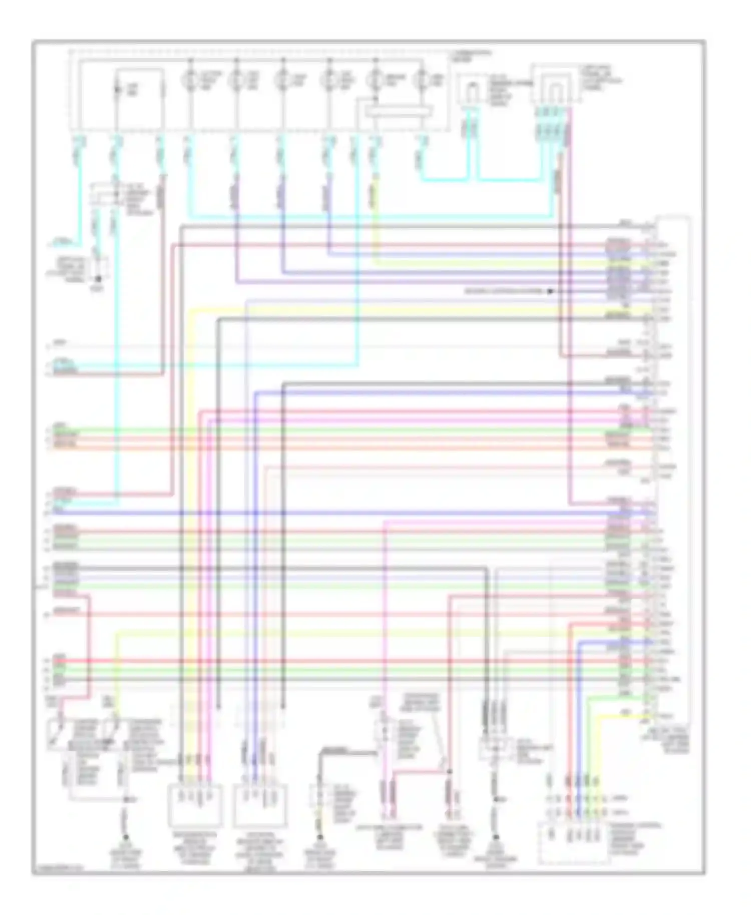 Wiring diagram braided 14 15 16 17 for Lexus LX J100 (1998-2002) (2 of 2)