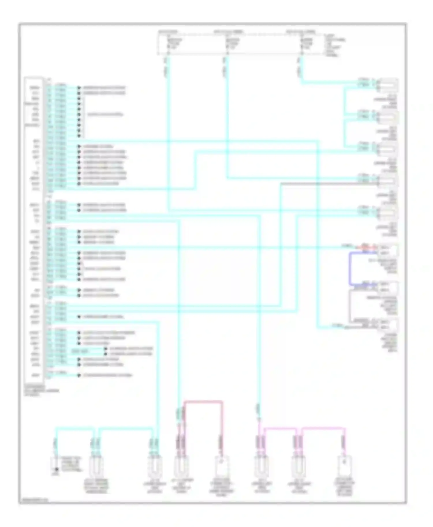 Wiring diagram lt blu for Lexus LX J100 (1998-2002) (9 of 41)