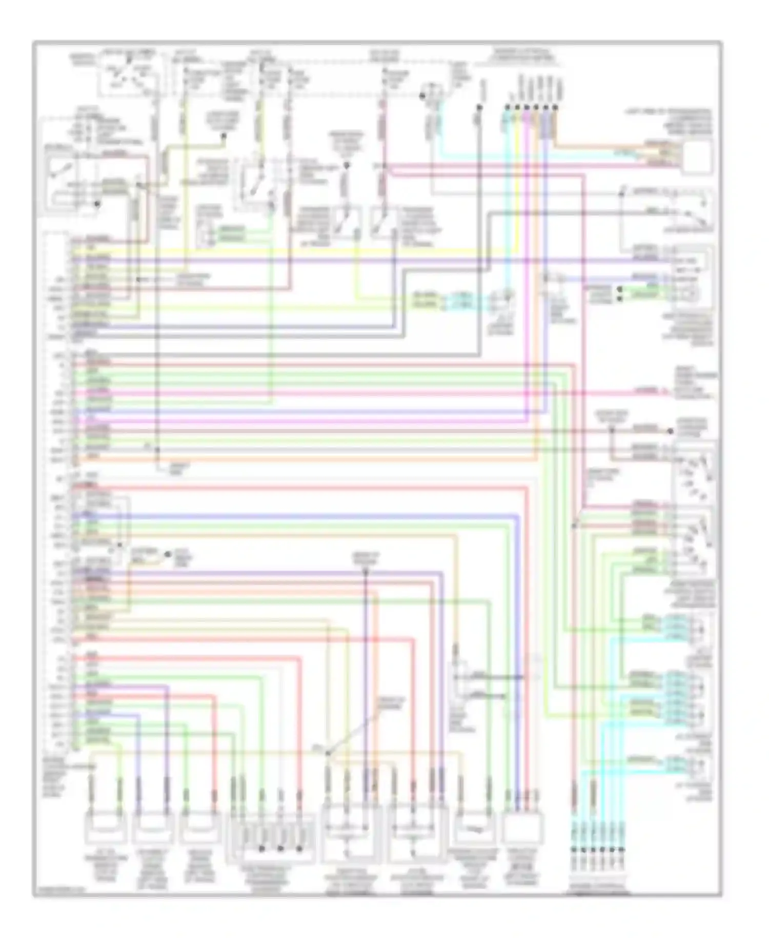 Wiring diagram stop fuse ign fuse for Lexus LX J100 (1998-2002) (1 of 1)