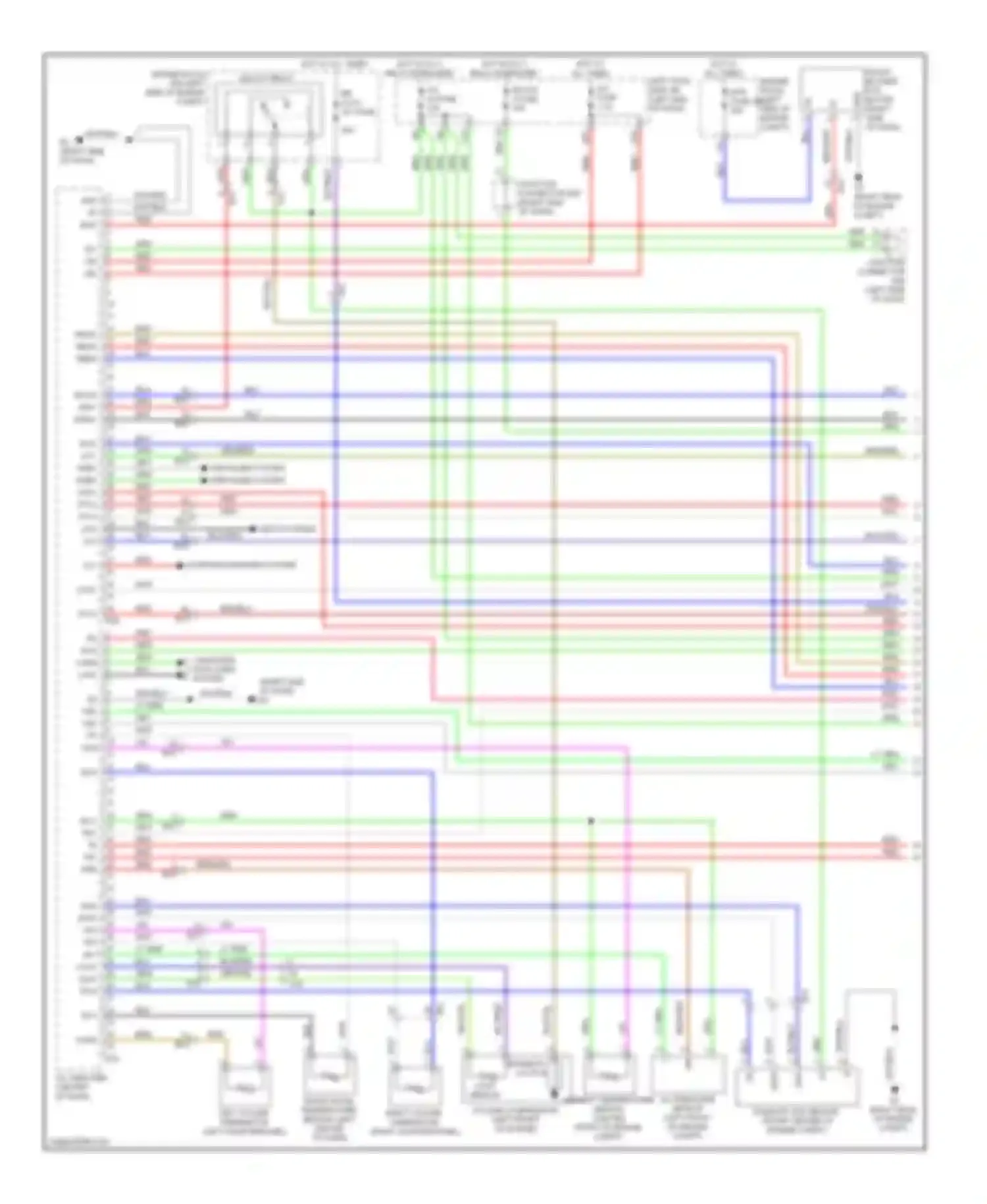LX Lexus J200 facelift (2012-2015): Automatic a/c circuit (1 of 4)