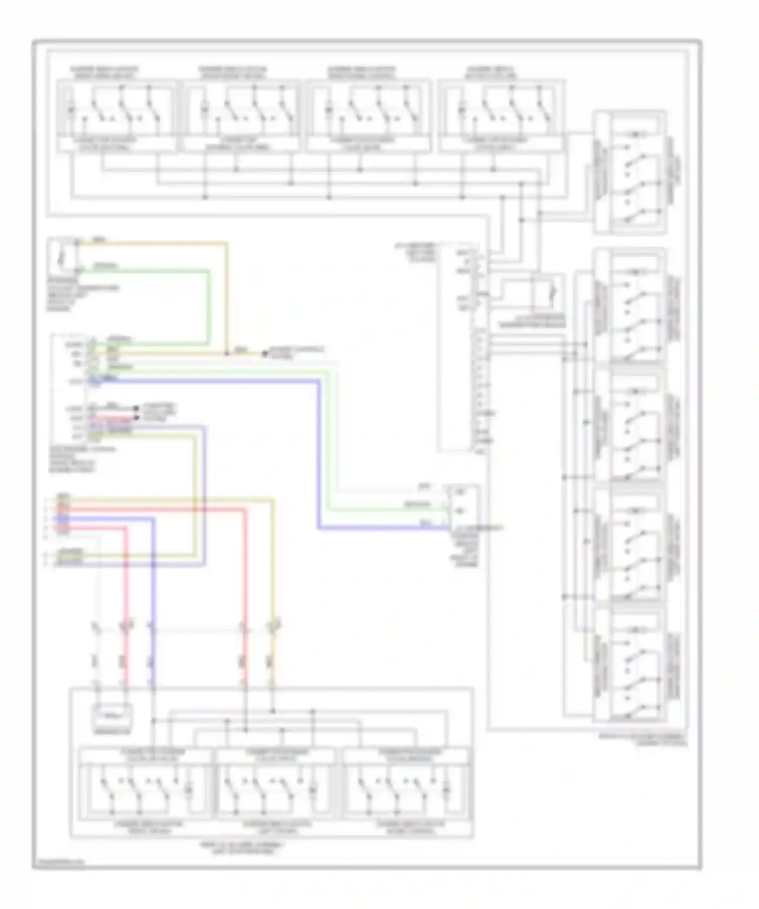 LX Lexus J200 facelift (2012-2015): Automatic a/c circuit (4 of 4)