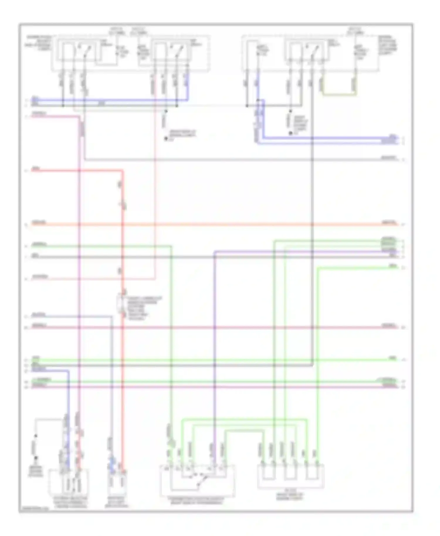 LX Lexus J200 facelift (2012-2015): Wiring diagram engine performance 5.7l (2 of 8)