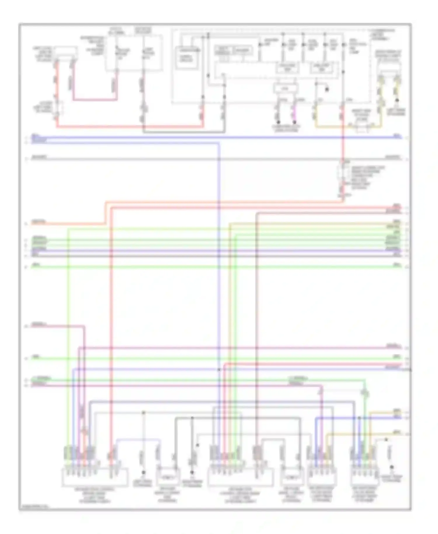 LX Lexus J200 facelift (2012-2015): Wiring diagram engine performance 5.7l (3 of 8)
