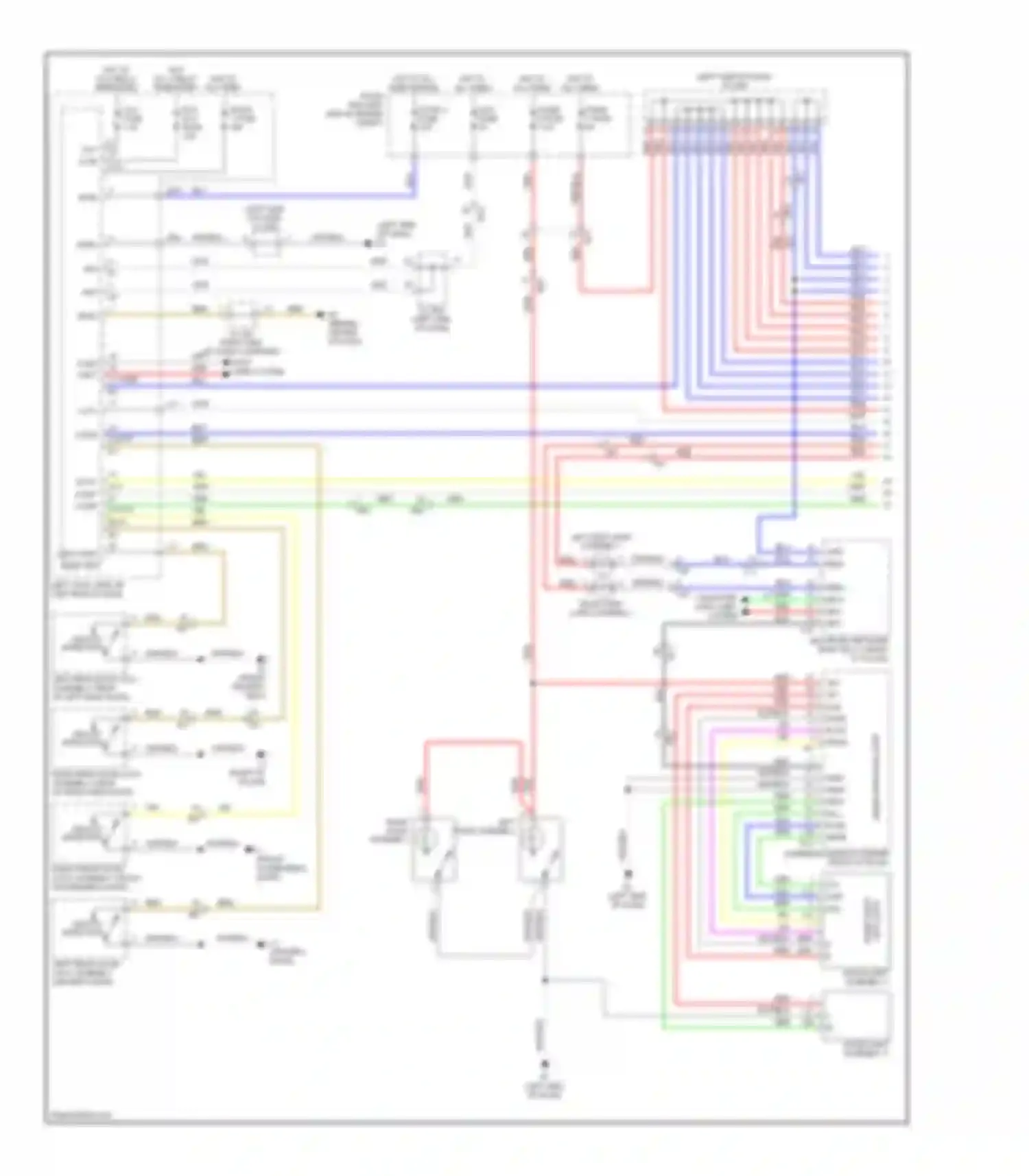 LX Lexus J200 facelift (2012-2015): Courtesy lamps circuit (1 of 3)