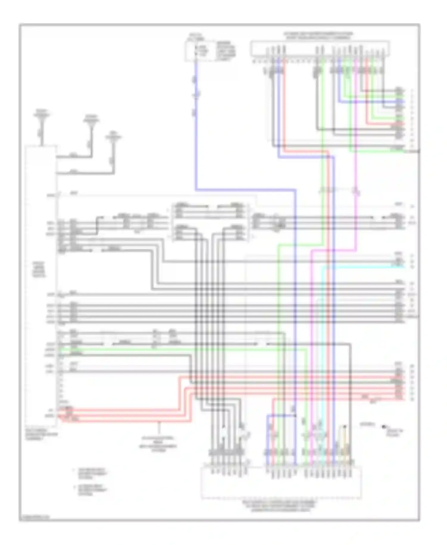 LX Lexus J200 facelift (2012-2015): Navigation circuit, without mark levinson (1 of 6)