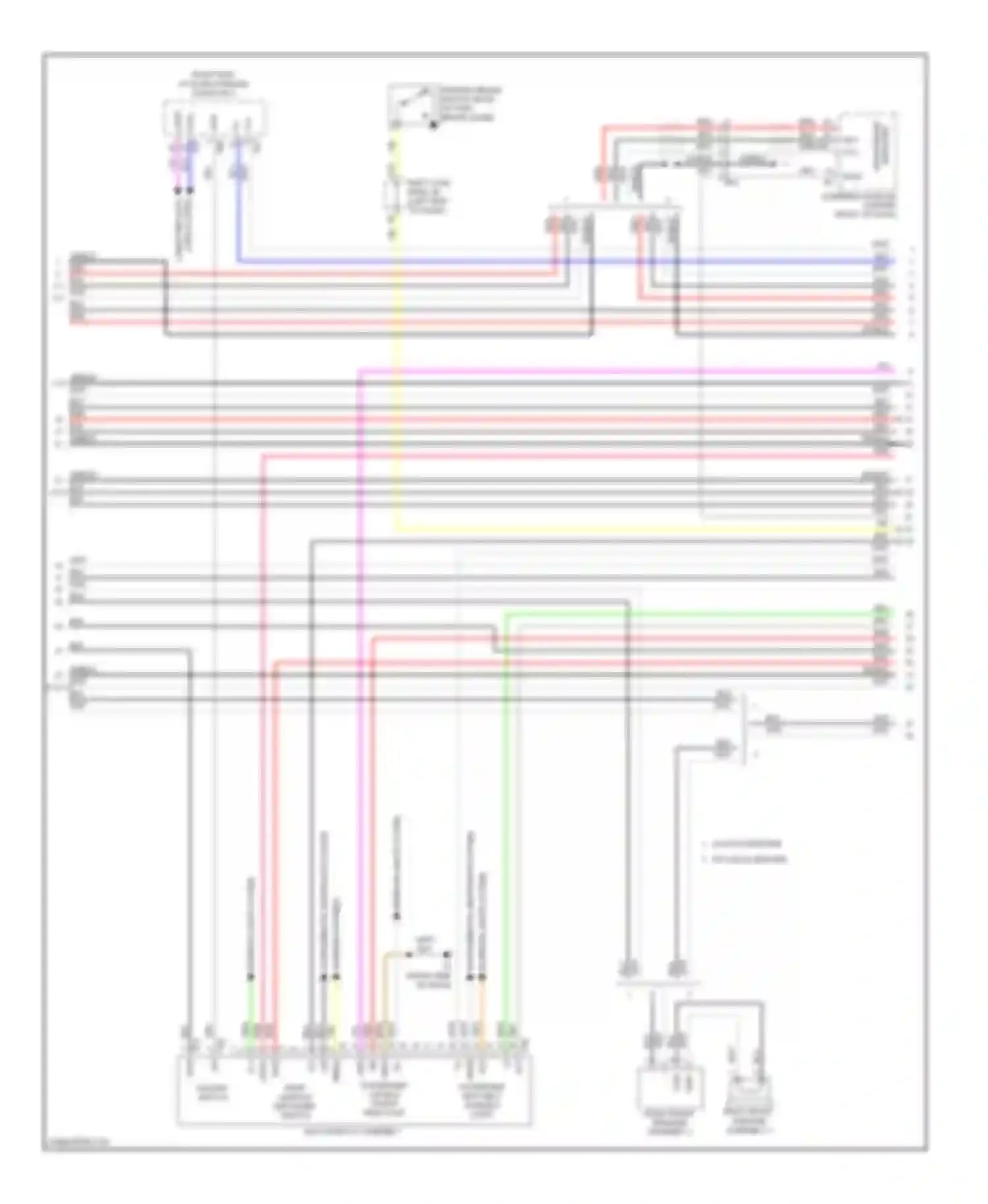 LX Lexus J200 facelift (2012-2015): Navigation circuit, without mark levinson (4 of 6)